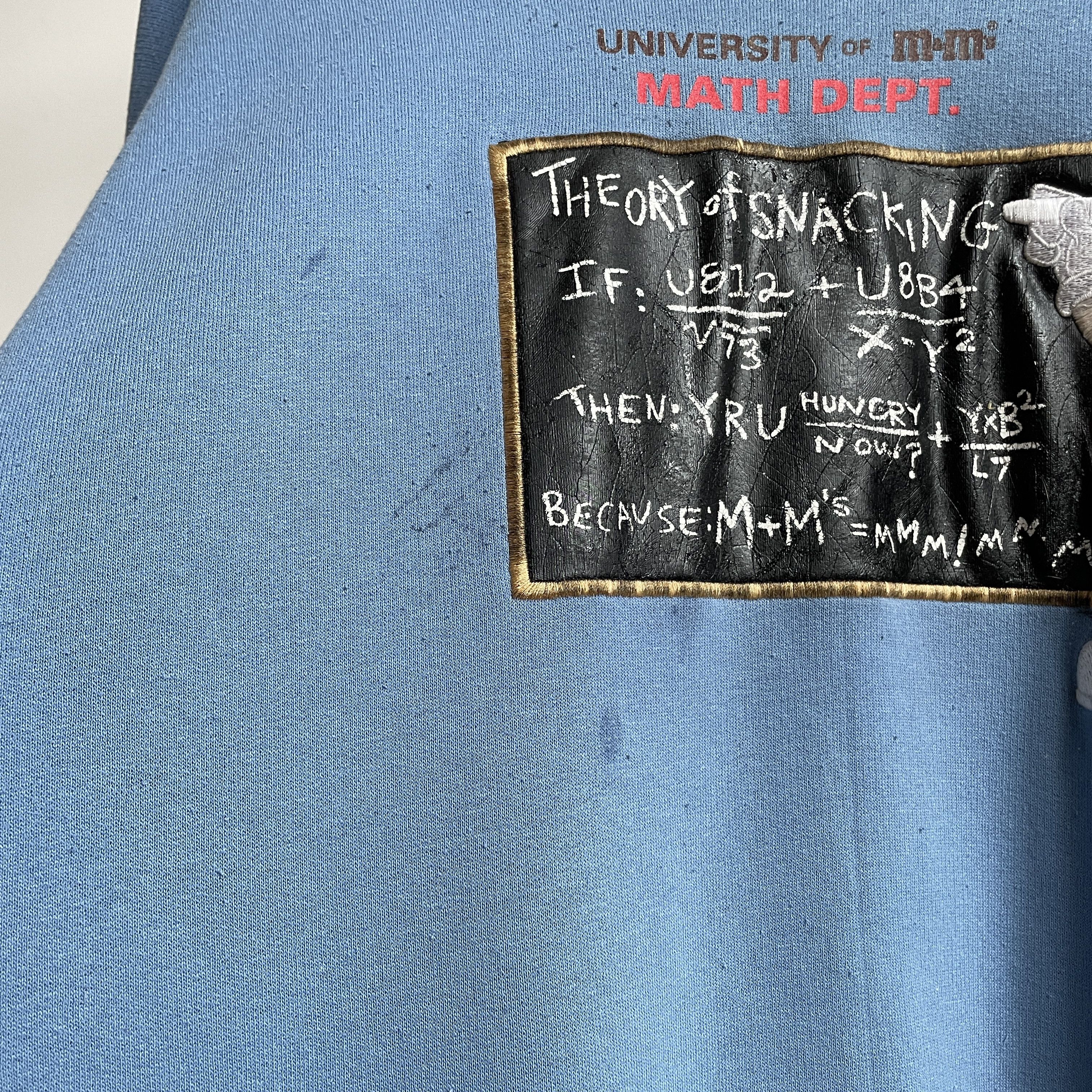 Vintage University of M&M's Vintage 90's Made in USA Sweatshirt Size US L / EU 52-54 / 3 - 5 Thumbnail