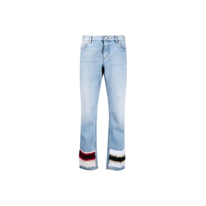 Marni Marni FW22 Light Blue Straight Leg Jeans Size 40" / US 18 - 1 Thumbnail