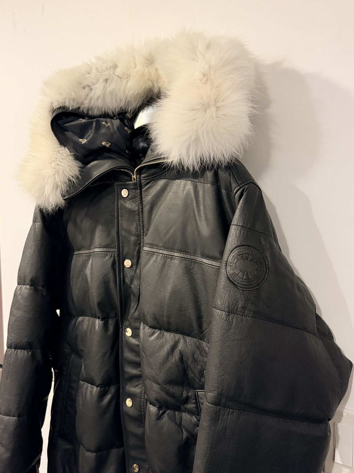 Canada Goose × October's Very Own OVO x Canada Goose F&F Buffalo Leather Chilliwack Jacket Size US XXL / EU 58 / 5 - 12 Thumbnail