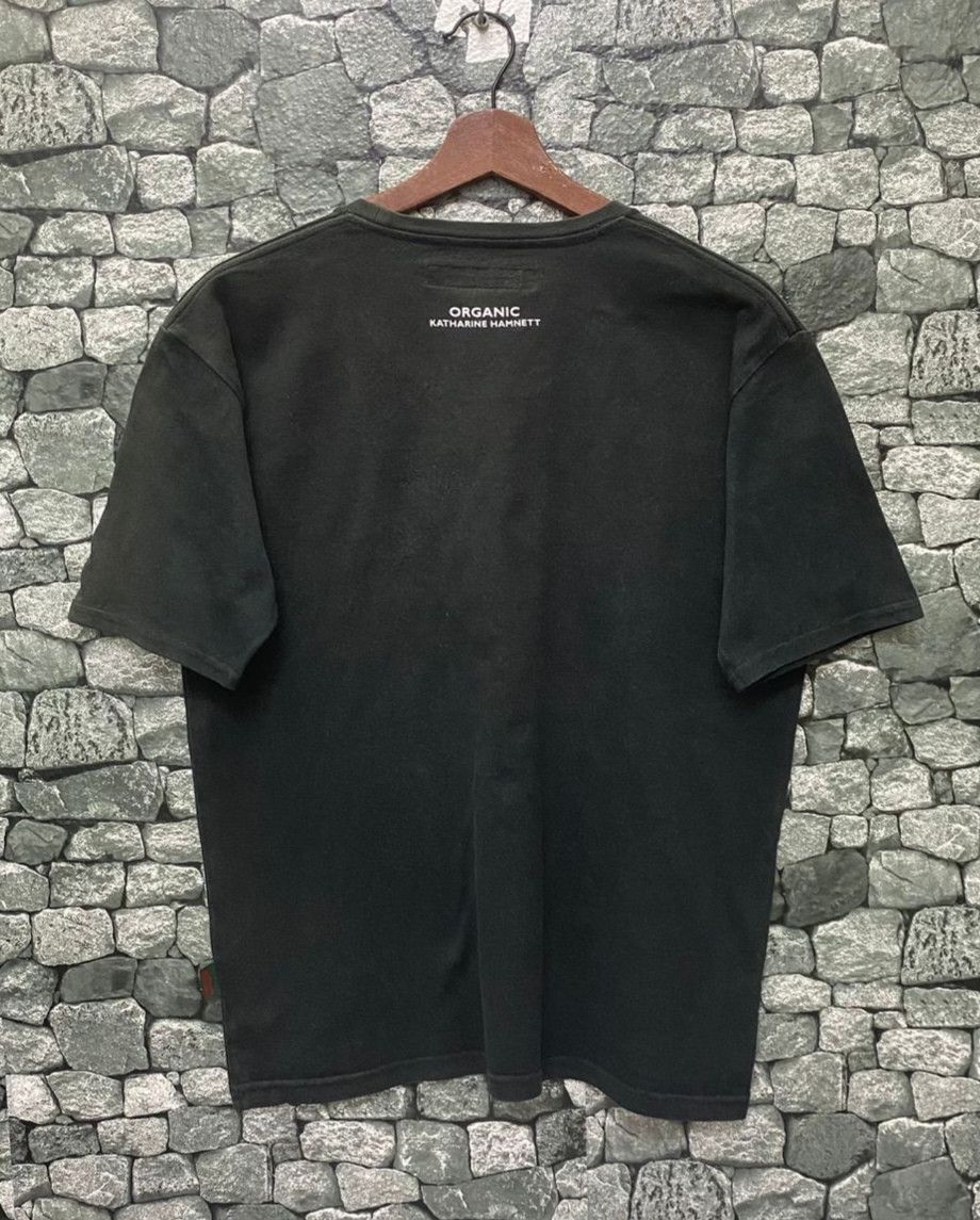 Katharine Hamnett London Katherine Hamnett London Cut & Sewn Distressed Tshirt Size US XL / EU 56 / 4 - 2 Thumbnail