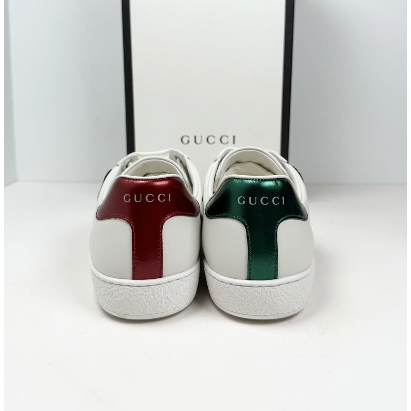 Gucci Size 7G/7.5US - Gucci Ace Leather Sneakers NEW Size US 7.5 / EU 40-41 - 5 Thumbnail