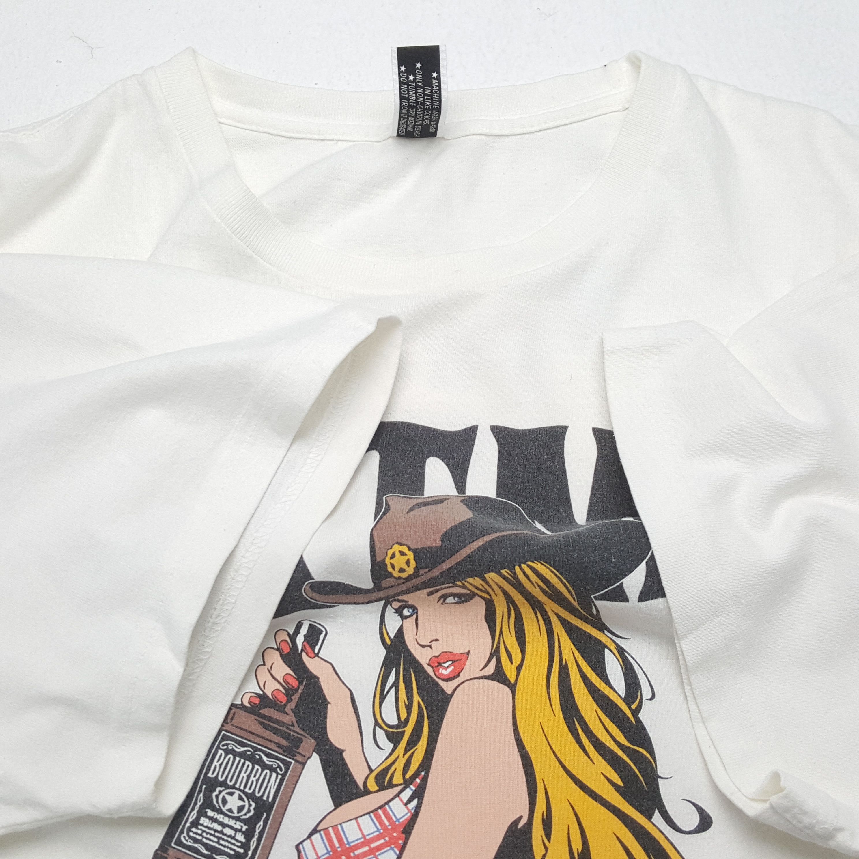 Japanese Brand × Naked & Famous × Vintage Vintage KTM Naked Woman's Hysteric Glamour Style T-Shirts Size US XL / EU 56 / 4 - 6 Thumbnail