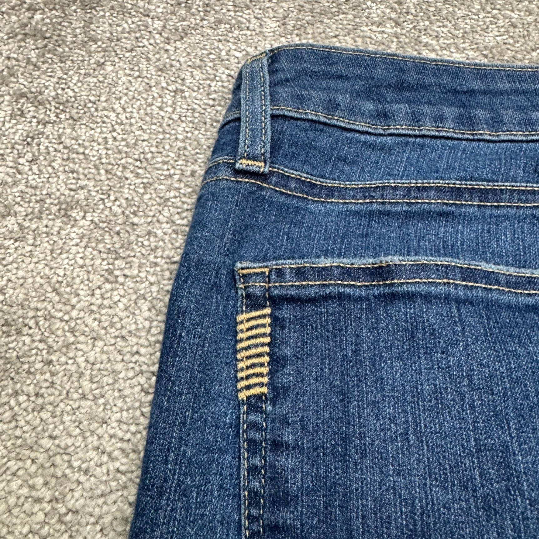Paige VINTAGE Paige Verdugo Crop Denim Jeans Womens 31 Blue Medium Wash Mid Rise Stretch Casual Modern Size 24" / US 00 / IT 34 - 5 Thumbnail