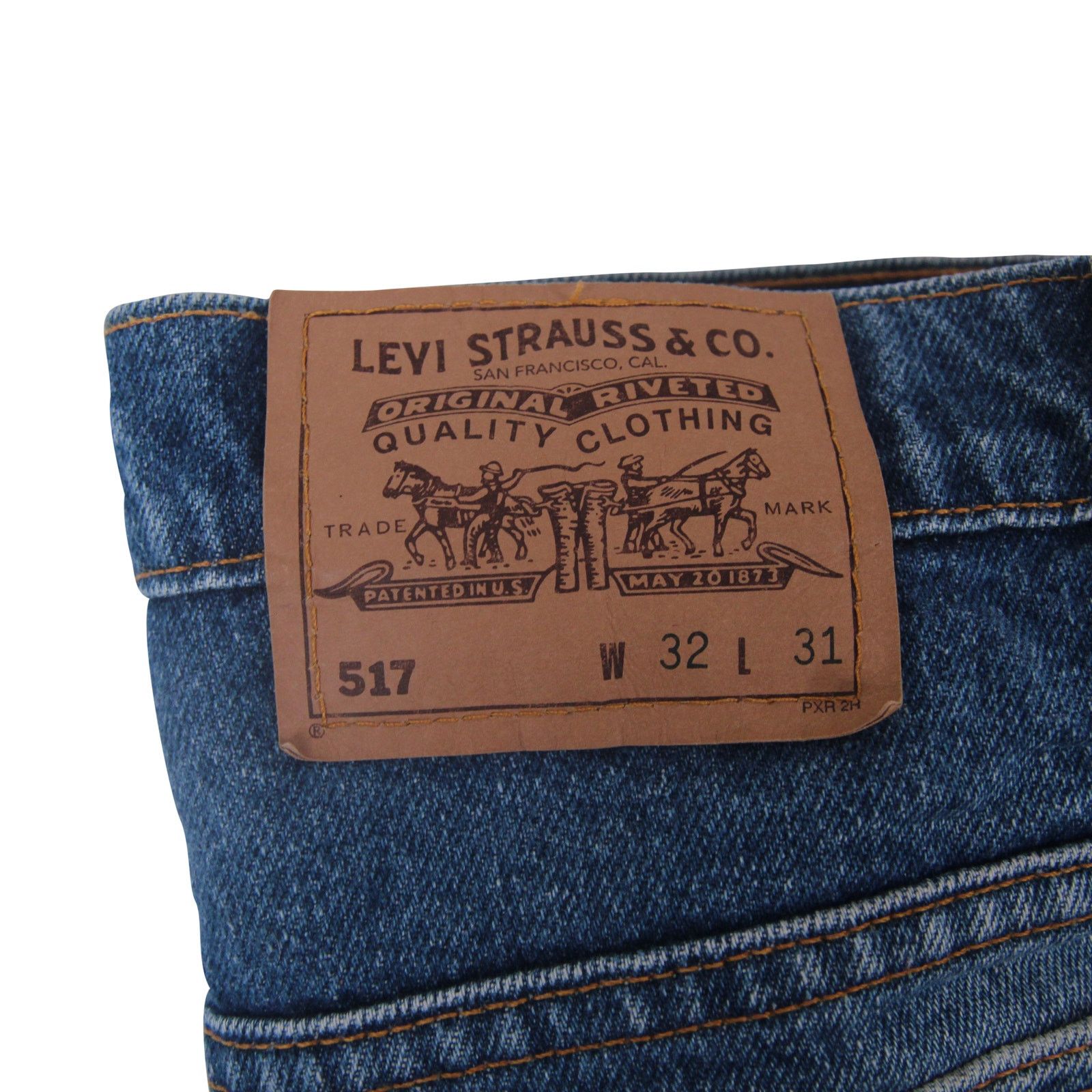 Levi's × Vintage Vintage Levis 517 Orange Tab Denim Jeans Size US 32 / EU 48 - 8 Thumbnail