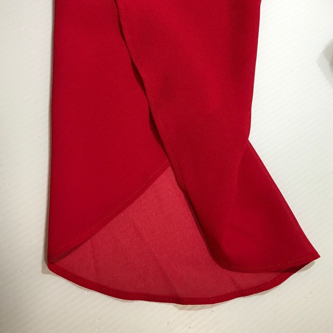 Other A.BYER Vintage Whimsigoth Chiffon Shift Midi Dress Juniors L Size L / US 10 / IT 46 - 6 Thumbnail