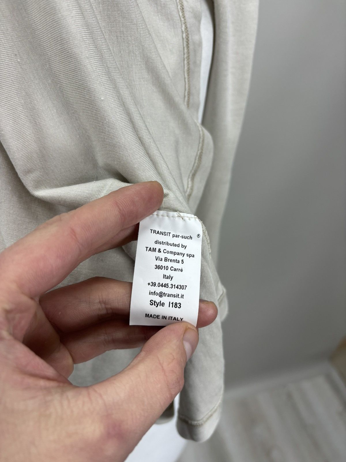 Transit Womens long sleeve Transit Par Such Size 2 Color Gray Size M / US 6-8 / IT 42-44 - 9 Thumbnail