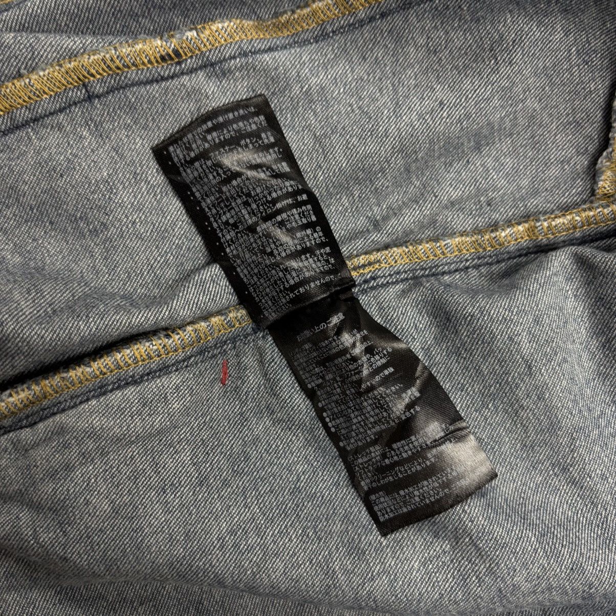 Le Grande Bleu (L.G.B.) 2000s Field Core - Vkei Style Washed Rider Denim Jacket Size US M / EU 48-50 / 2 - 13 Thumbnail
