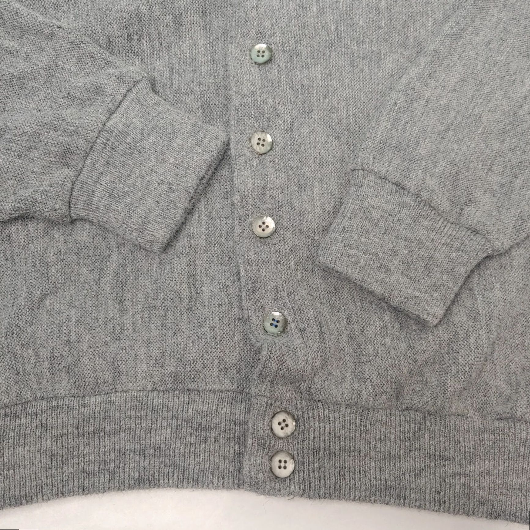 Sears VINTAGE Kings Road Sears The Mens Store Cardigan Sweater L Gray Orlon Acrylic Grandpa Vtg Men Cardigan Size US L / EU 52-54 / 3 - 4 Thumbnail