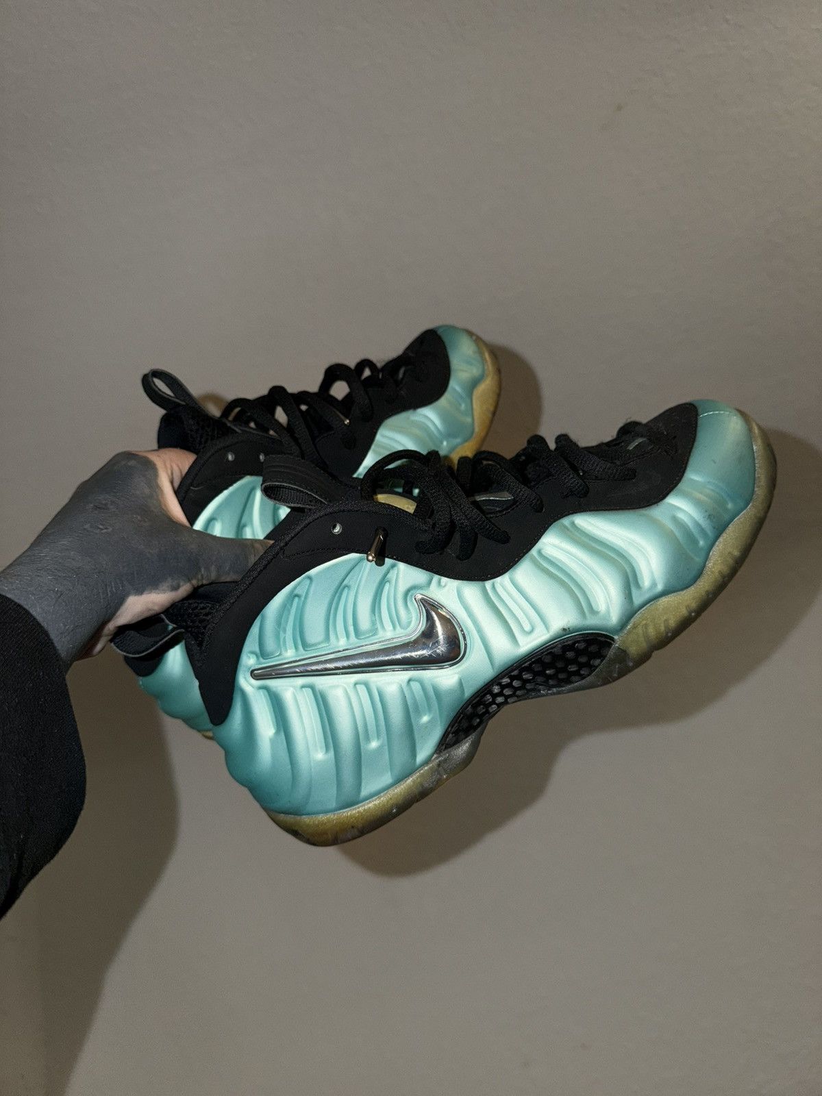 Nike Nike foamposite pro “island green” Size US 10 / EU 43 - 1 Thumbnail