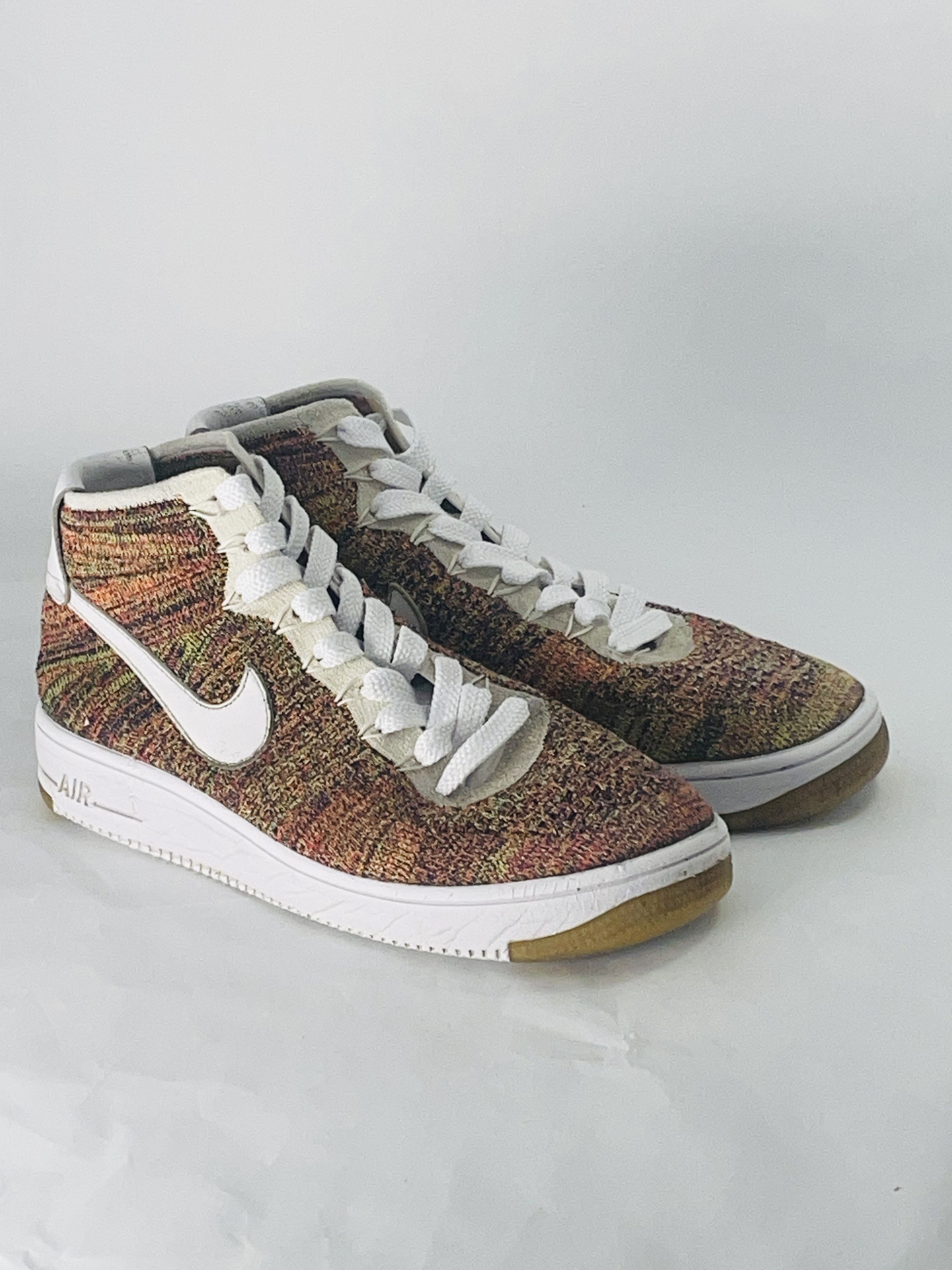 Nike Nike Air Force 1 Flyknit Mid Multicolor – Größe 40.5 (US 7.5 Size US 7.5 / IT 37.5 - 1 Thumbnail