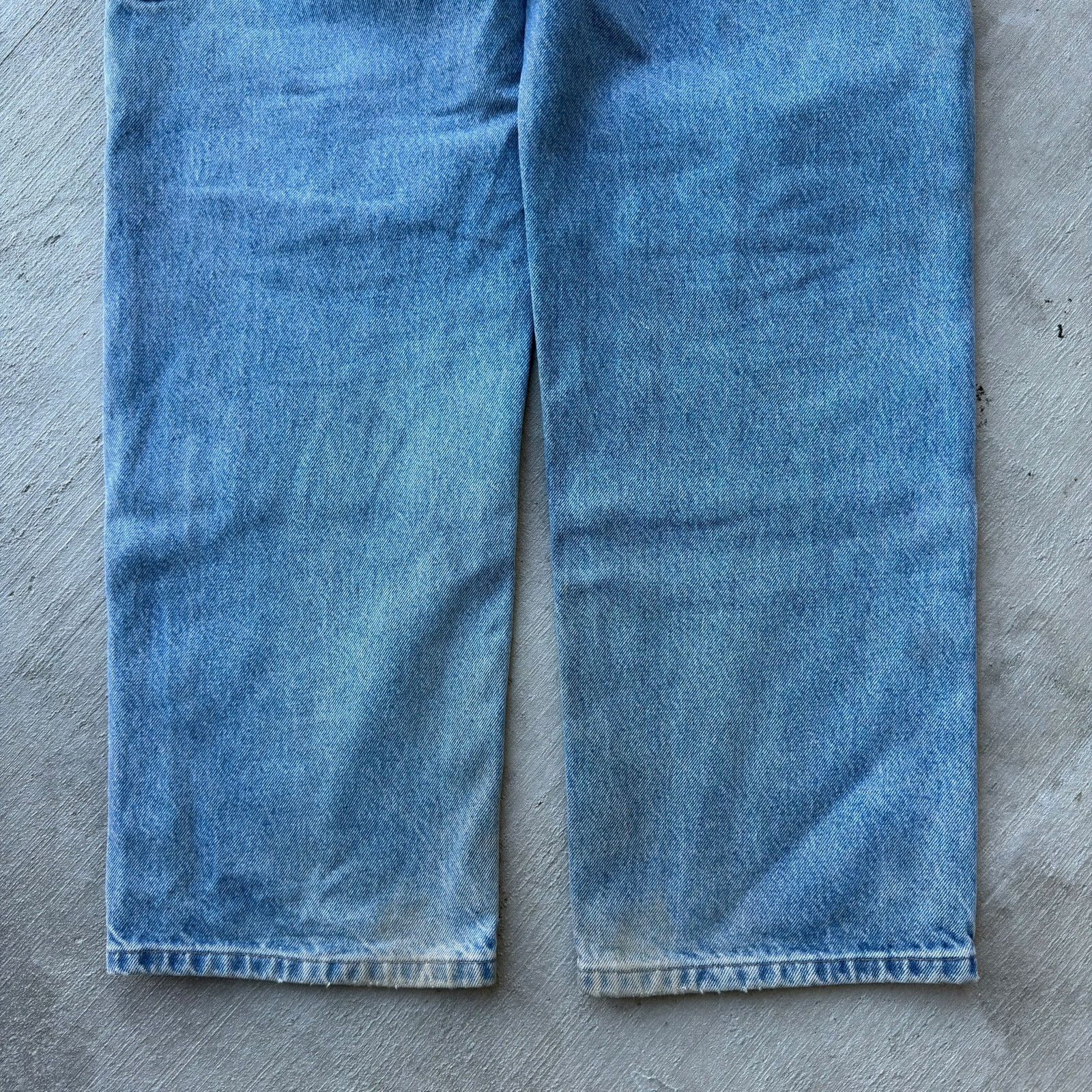 Carhartt × Vintage Carhartt denim blue jean double knee work carpenter pants Size US 33 - 6 Thumbnail