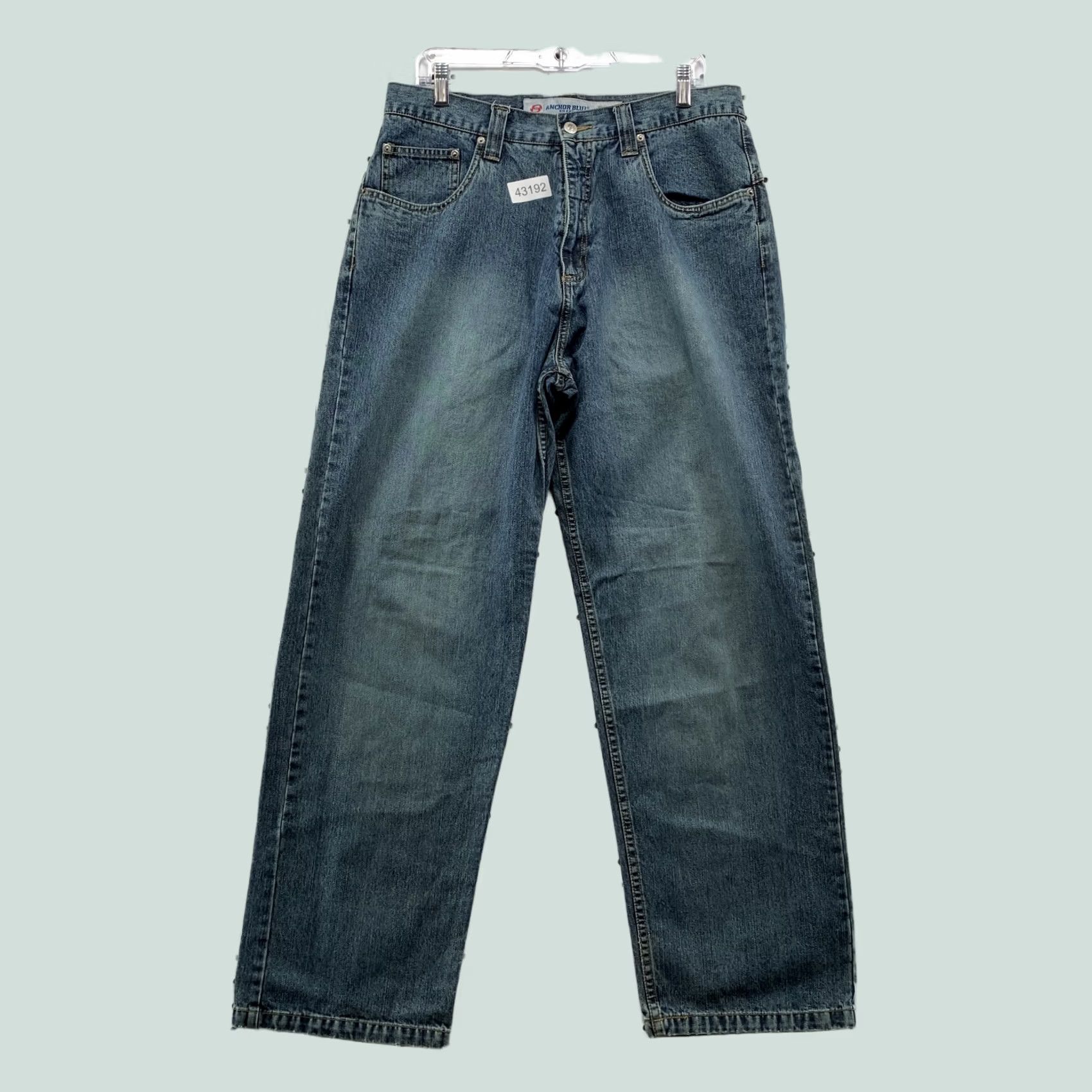 Anchor Blue × Vintage 2000s Anchor Blue Beyond Baggy Faded Black 