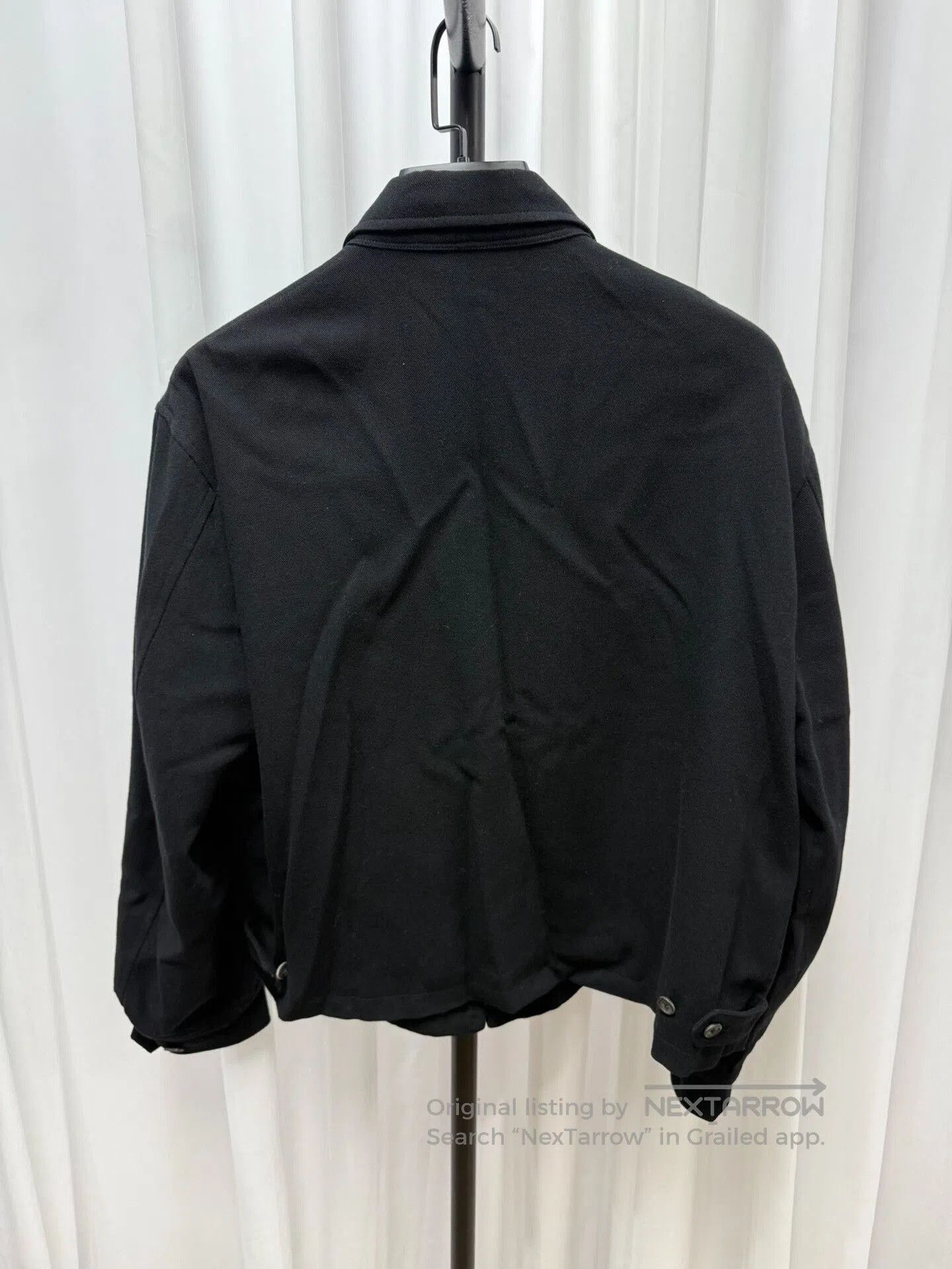 Yohji Yamamoto y's for men short wool jacket size 3. Size US L / EU 52-54 / 3 - 4 Thumbnail