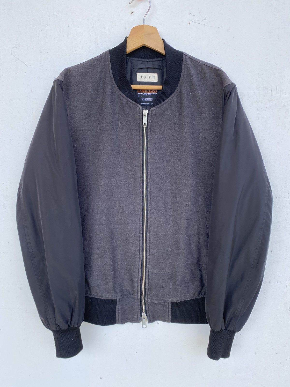 Japanese Brand PLST Charcoal Grey Thermore Insulated Jacket (Size M) Size US M / EU 48-50 / 2 - 2 Thumbnail