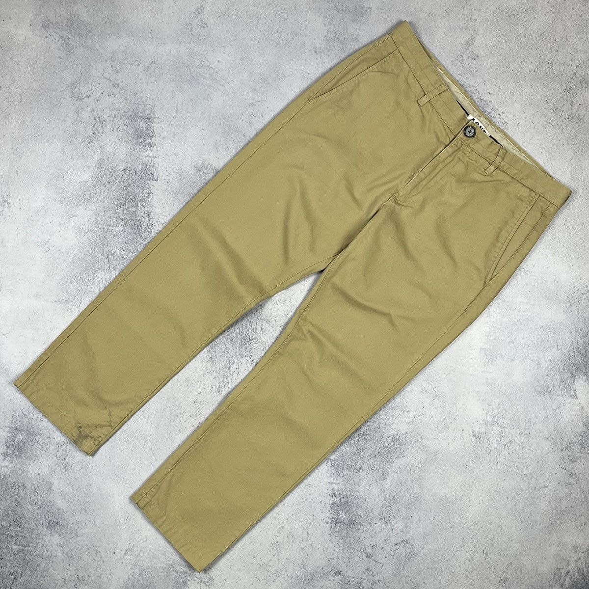 Acne Studios Designer Acne Studios Roc Twill beige chino pants Size US 34 / EU 50 - 1 Thumbnail