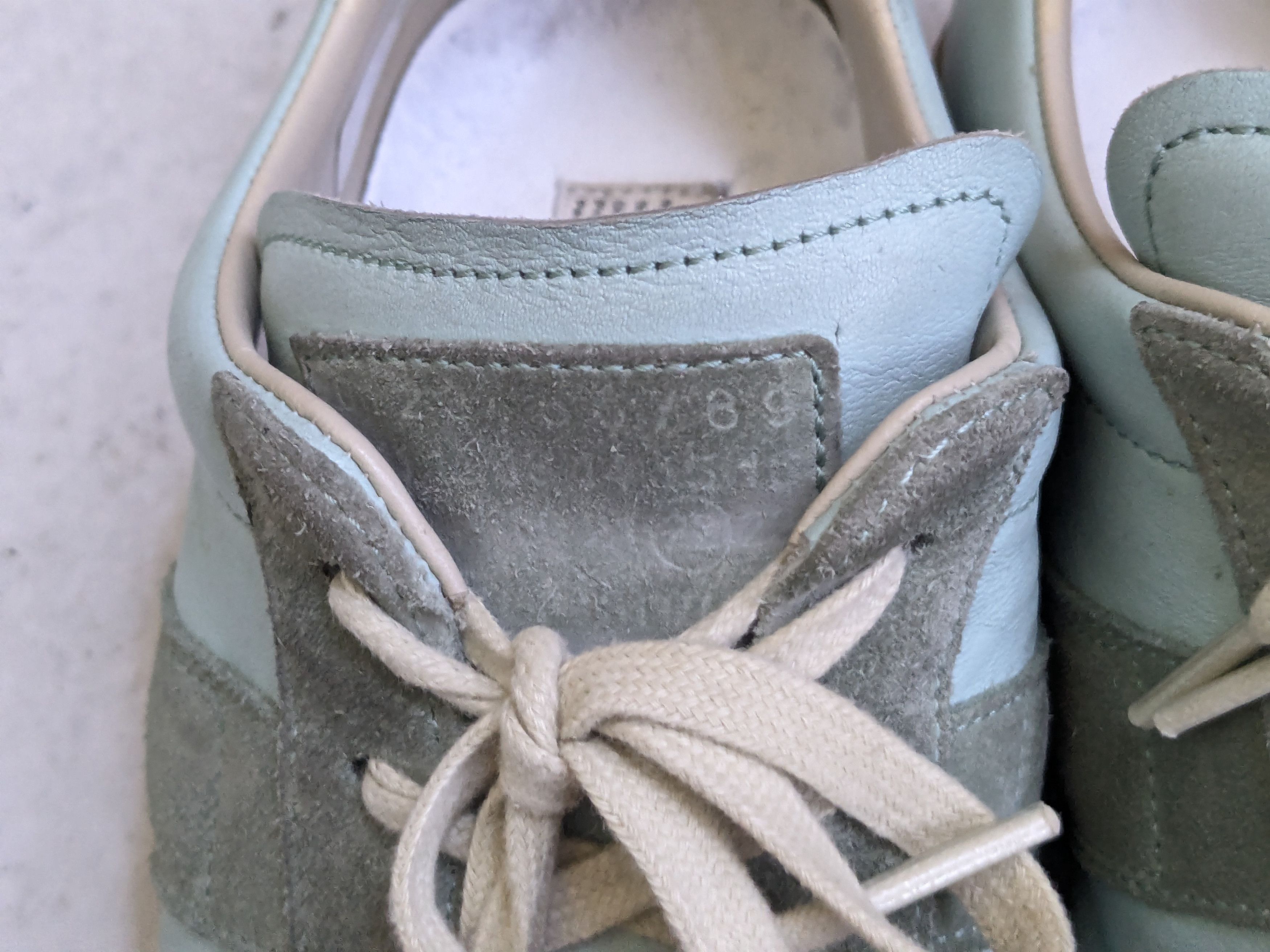 Maison Margiela Maison Margiela Green Replica Sneakers 12 45 Low Tops Size US 12 / EU 45 - 8 Thumbnail