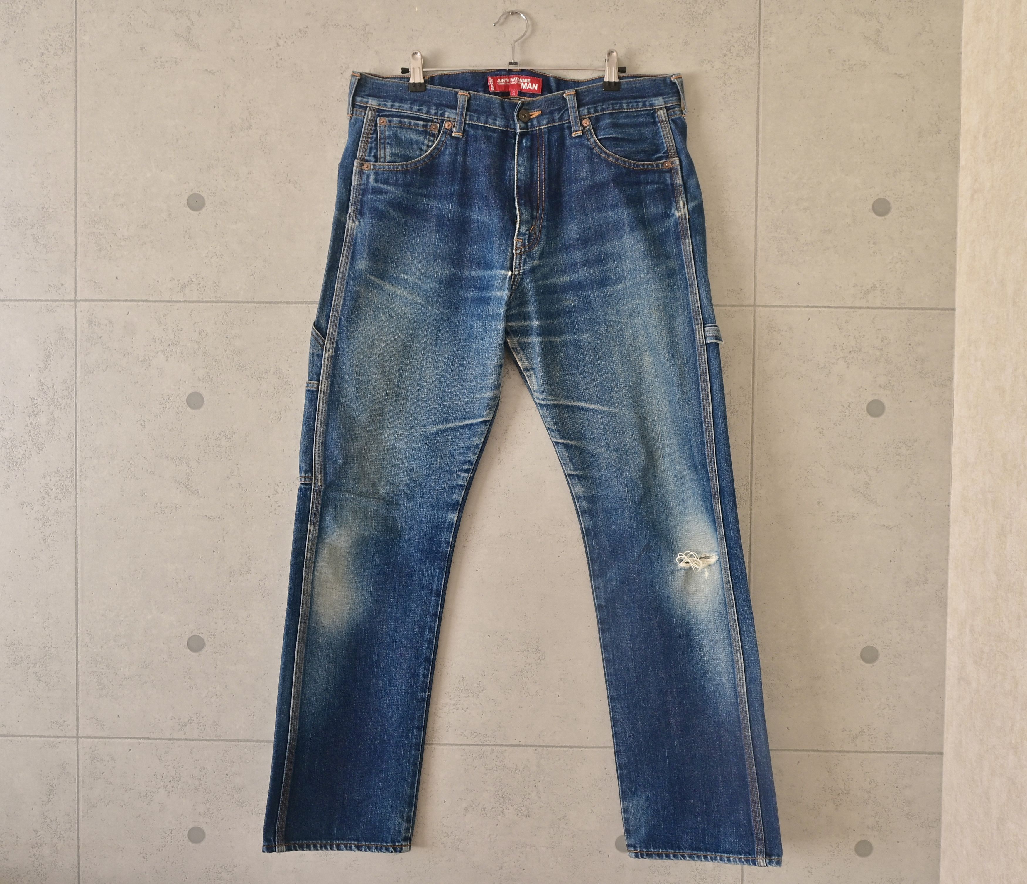 Junya Watanabe × Levi's JUNYA WATANABE × Levi's 06 AW denim painter pants Size US 28 / EU 44 - 1 Thumbnail