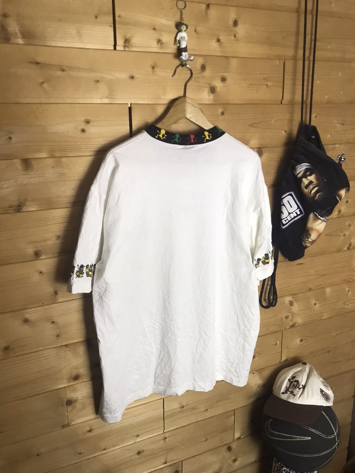 Vintage Vintage Iraie Blue stussy style t-shirt Size US XL / EU 56 / 4 - 10 Thumbnail