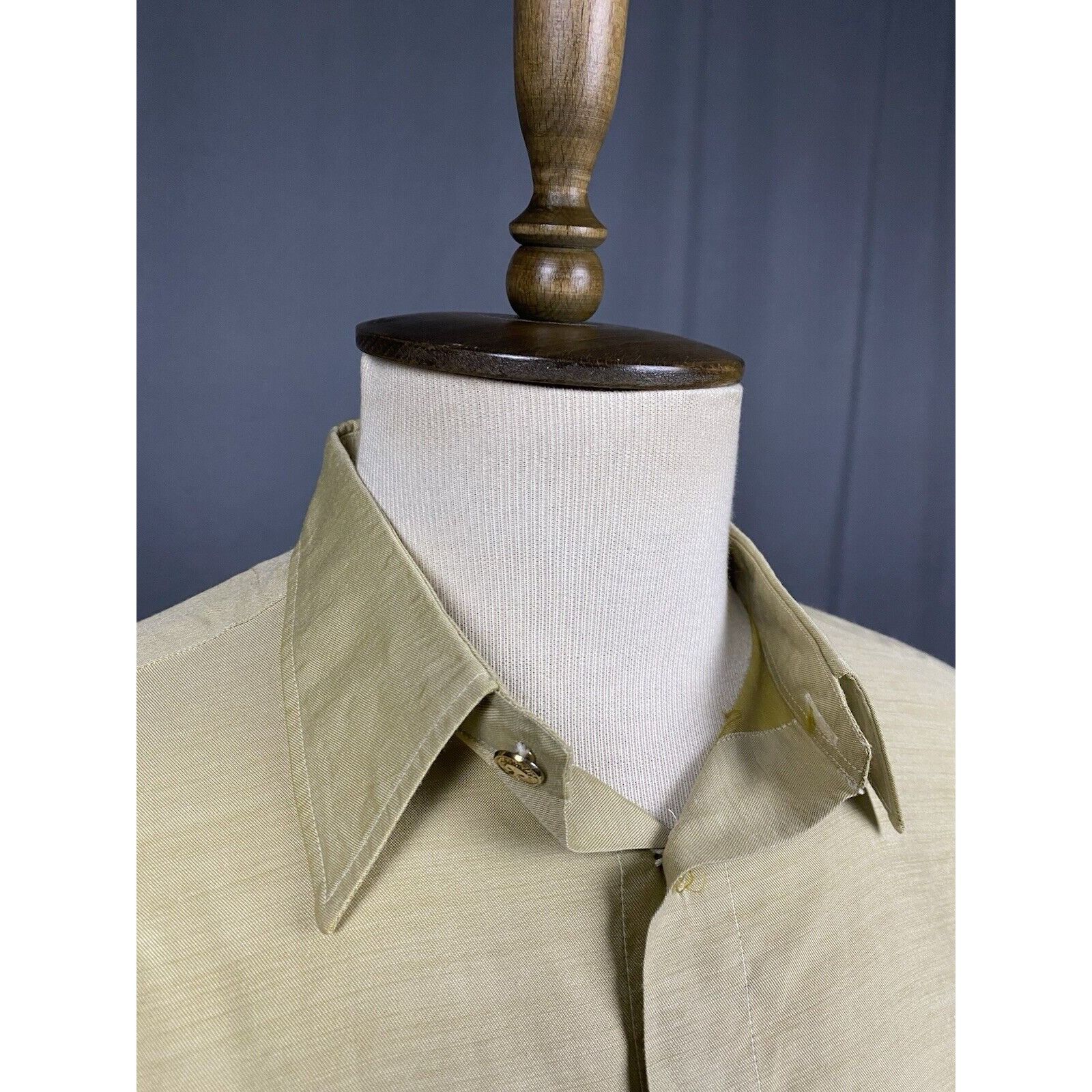 Versus Versace RARE! Versace Versus Golden Buttons VTG Men's Beige Longslee Size US L / EU 52-54 / 3 - 6 Thumbnail