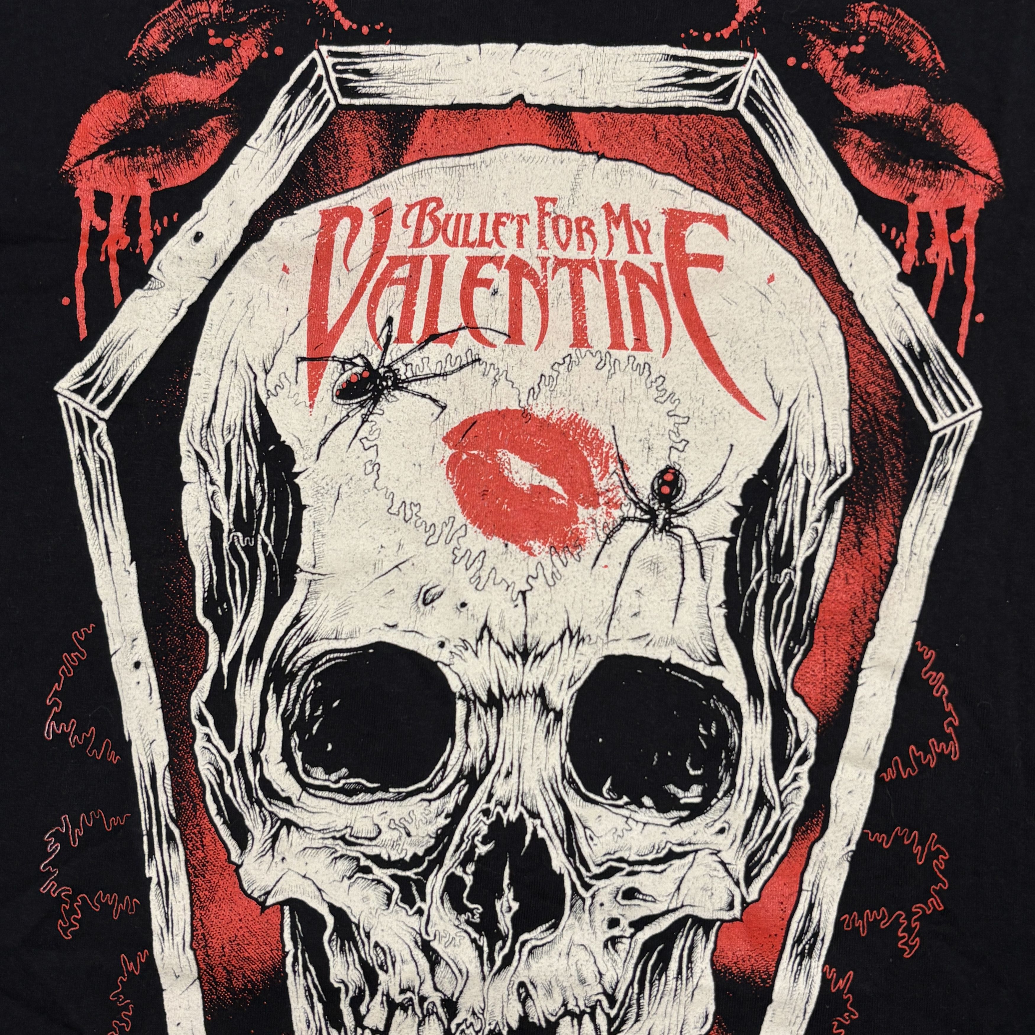 Band Tees Vintage Bullet For My Valentine Shirt Y2K Metalcore Band Tee Size US L / EU 52-54 / 3 - 6 Thumbnail