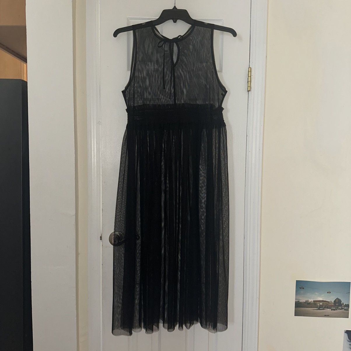 Beams Japan Ray sheer organza chiffon dress Size XS / US 0-2 / IT 36-38 - 5 Thumbnail