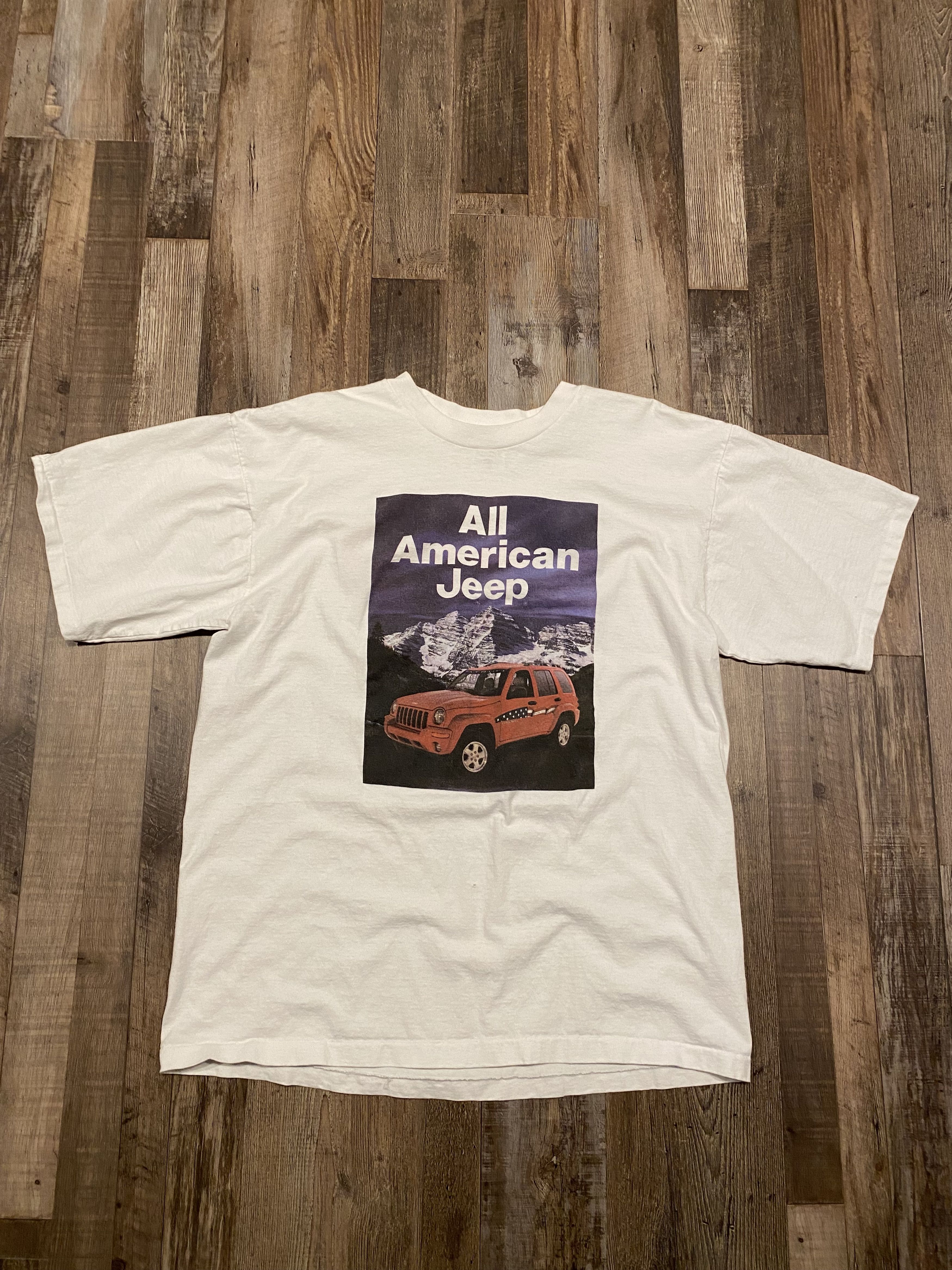 Jeep Vintage American Jeep T-shirt Size US XL / EU 56 / 4 - 1 Thumbnail