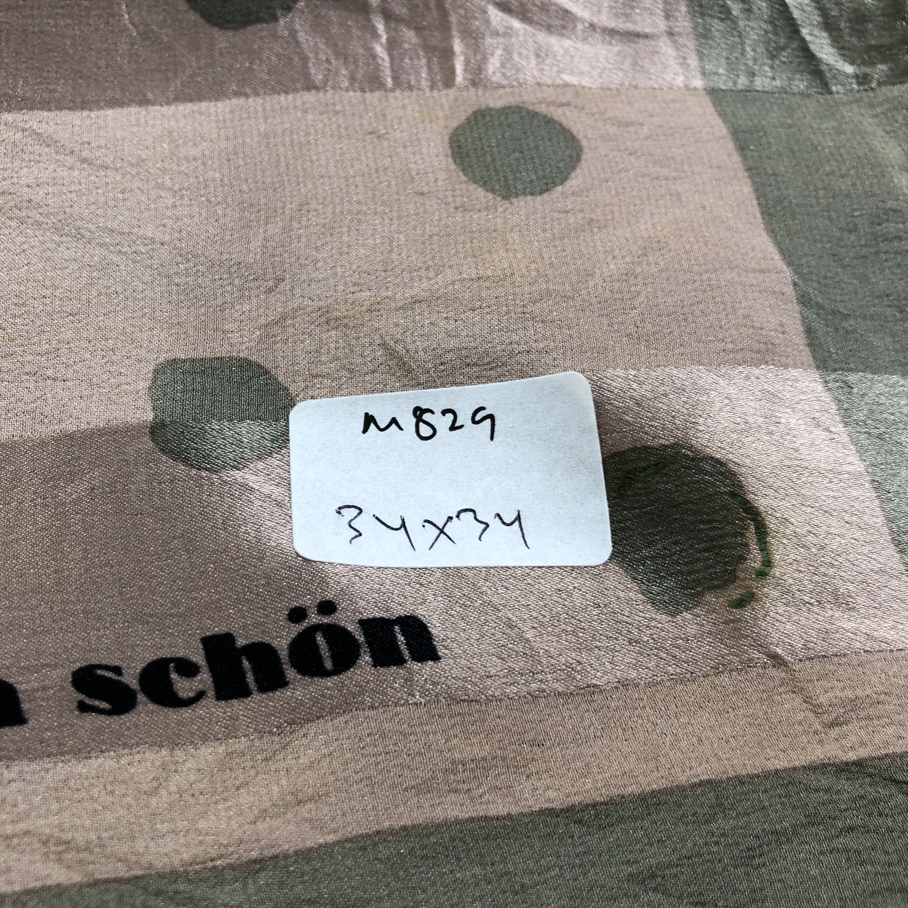 Mila Schon Vintage Mila Schon Silk Scarf M829 Size ONE SIZE - 12 Thumbnail