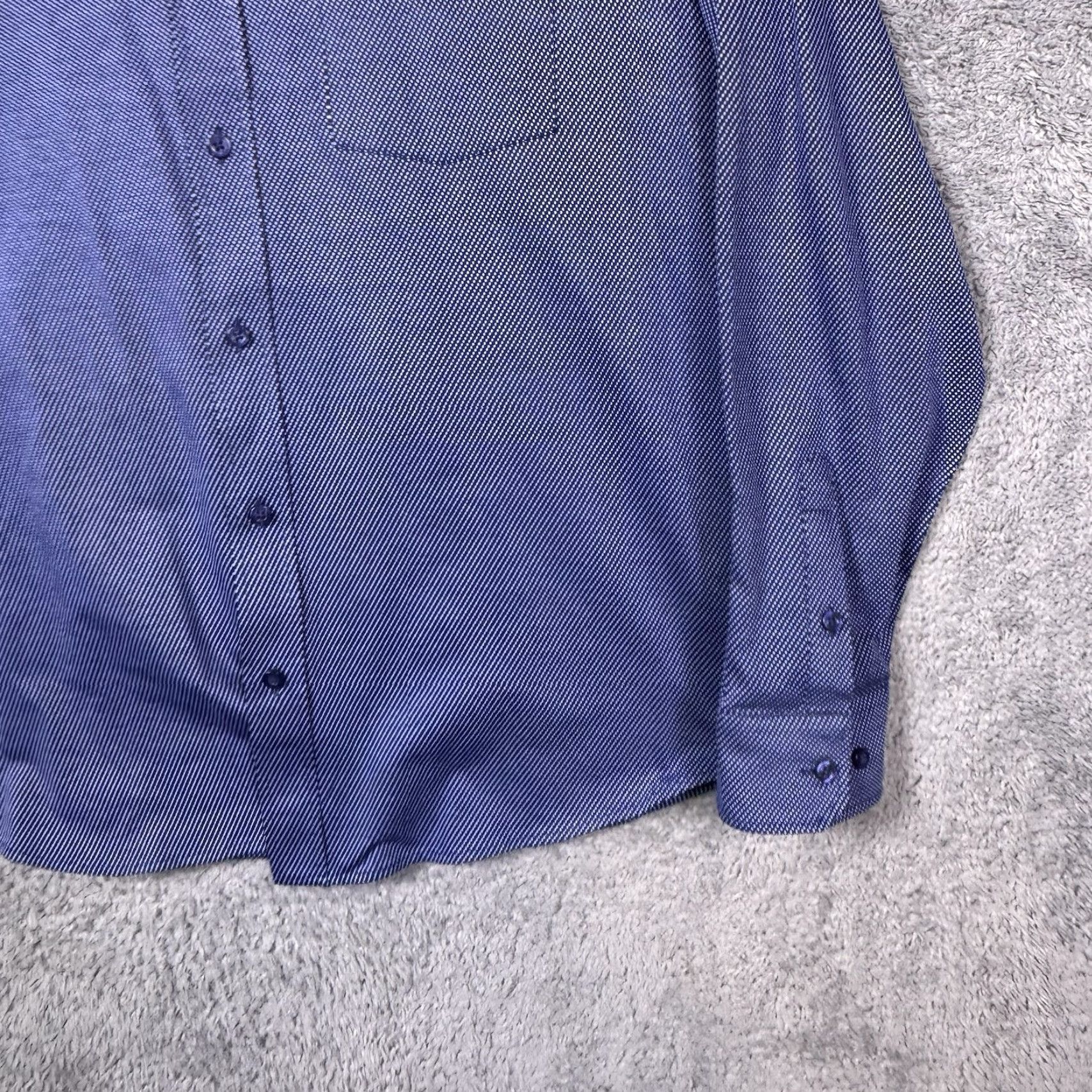 Johnston & Murphy Johnston & Murphy Shirt Men M XC Flex Stretch Preppy Flip Cuff Geometric Casual Size US M / EU 48-50 / 2 - 6 Thumbnail