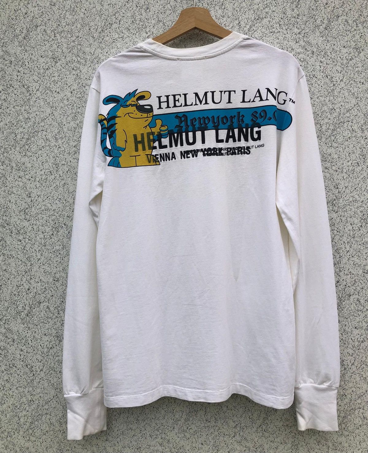 Designer × Helmut Lang Helmut Lang New York Embroided Long Sleeve Size US M / EU 48-50 / 2 - 2 Thumbnail