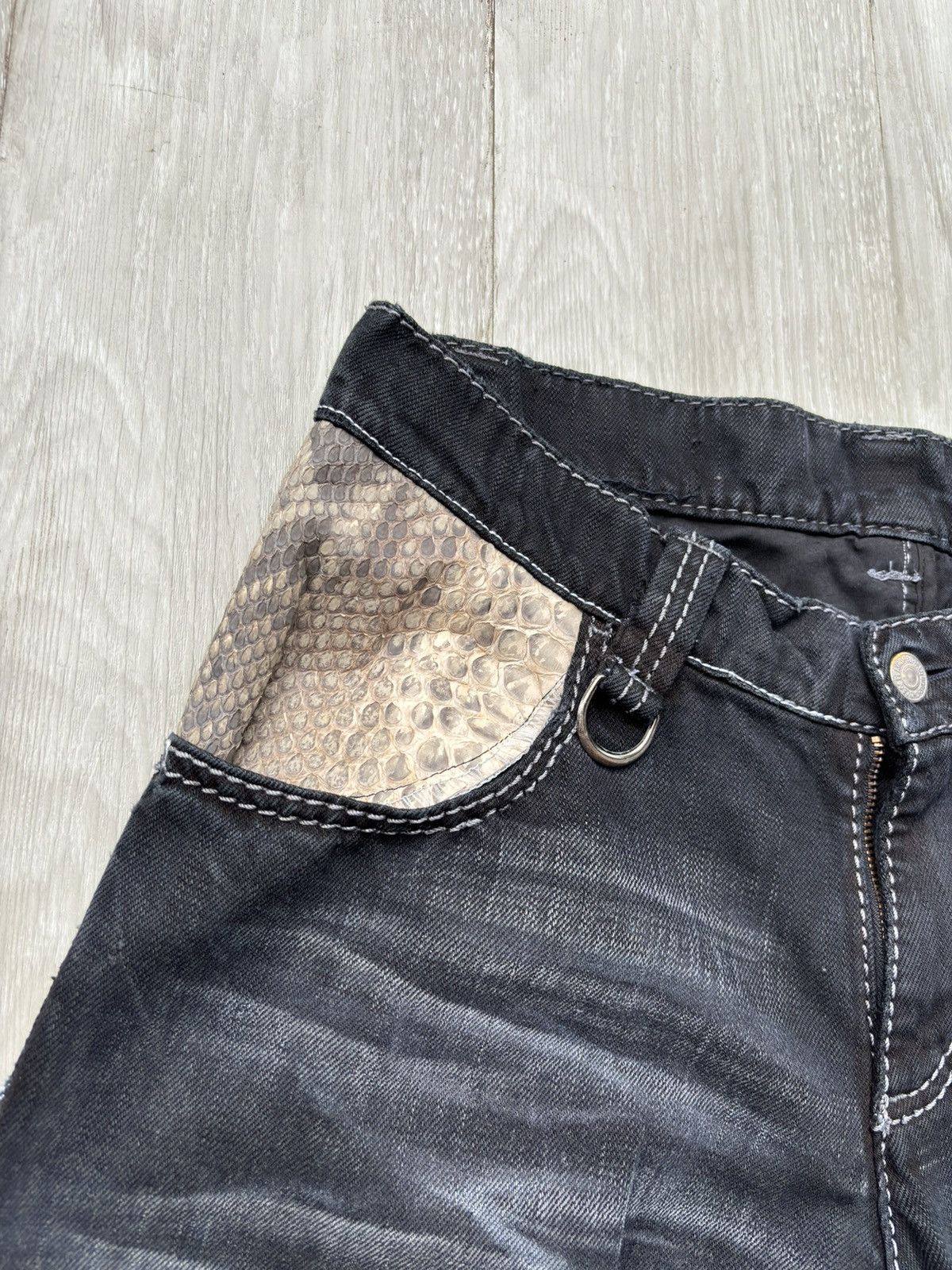 BUFFALO BOBS BUFFALO BOBS J-cut lace up jeans Size US 28 / EU 44 - 4 Thumbnail