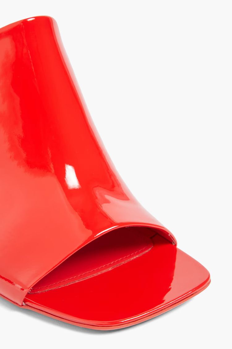Salvatore Ferragamo o1y0426 Mules in Red Size US 6 / IT 36 - 3 Thumbnail