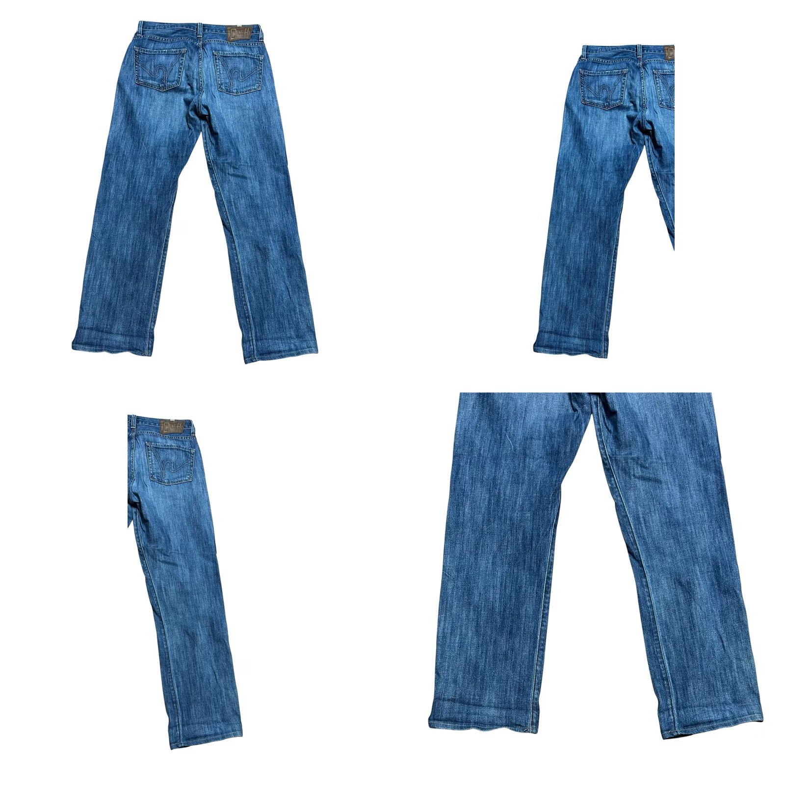 Citizens Of Humanity Citizens Of Humanity Jeans Men Pant 32 Blue Denim Sid DarkWash C of H USA 30x30 Regular Straight 5-Pocket Denim Jeans Size US 32 / EU 48 - 9 Thumbnail