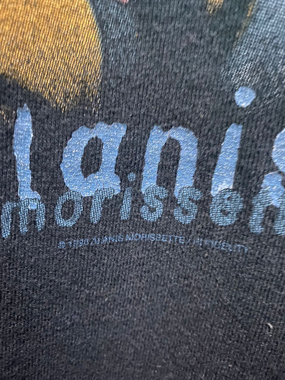 Band Tees Vintage 90s Alanis Morissette Size US XL / EU 56 / 4 - 4 Thumbnail