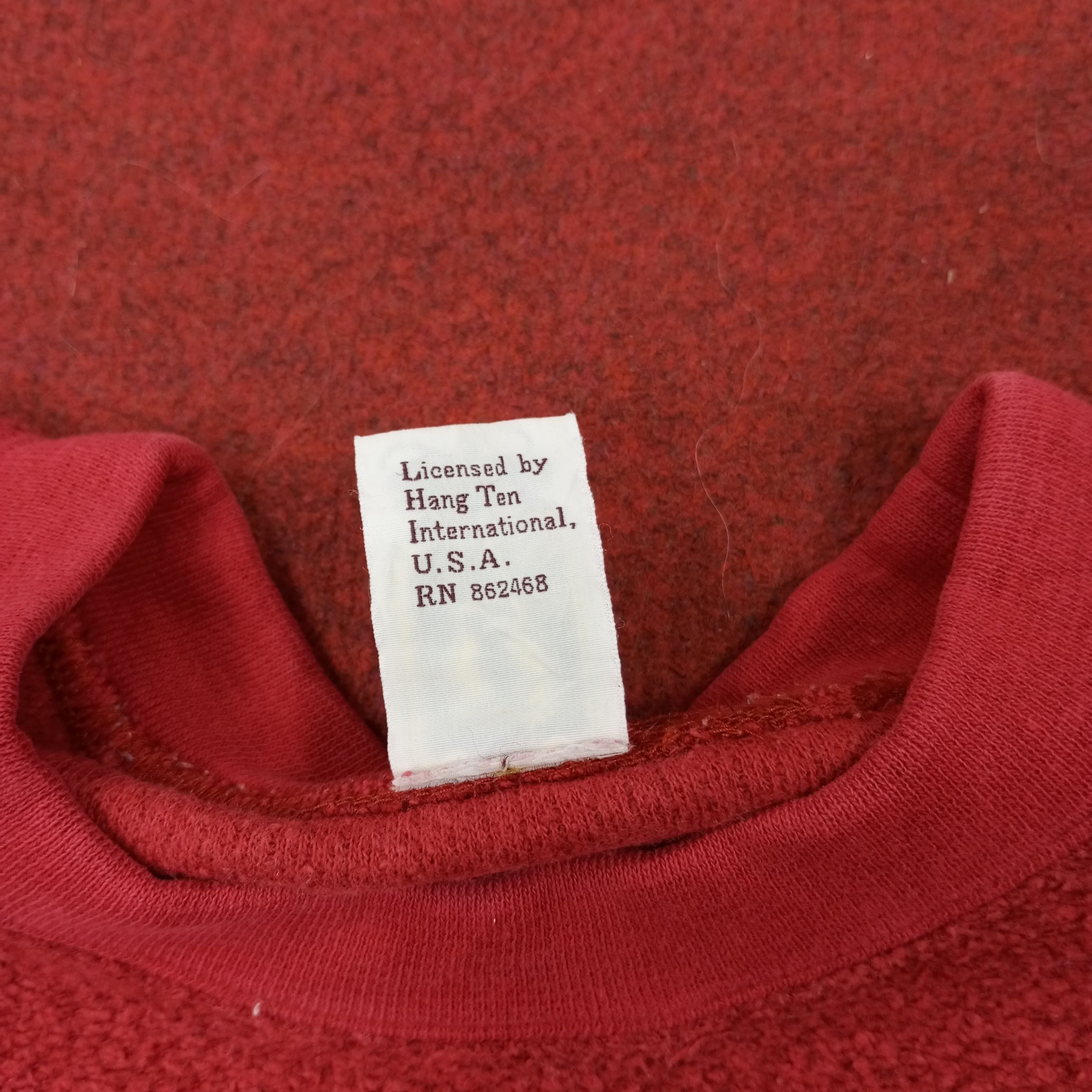 Hang Ten × Vintage Hang Ten Small Logo Spellout Design Sweatshirt c231n8 Size US M / EU 48-50 / 2 - 6 Thumbnail