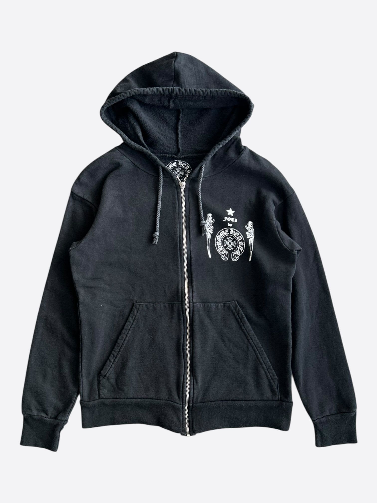 Chrome Hearts Chrome Hearts Foti Zip Up Hoodie Black Size XS NEW