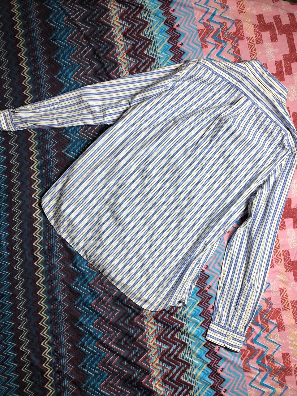 Ralph Lauren Vintage Y2K shirt striped Ralph Lauren streetwear Size US L / EU 52-54 / 3 - 7 Thumbnail
