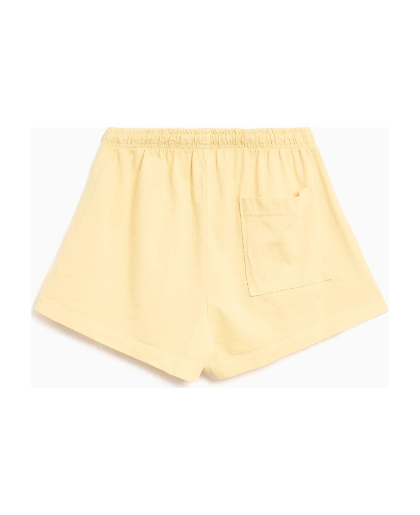 Sporty & Rich o1mle0525 USA Health Club Disco Shorts in Yellow Size 30" / US 8 / IT 44 - 2 Thumbnail