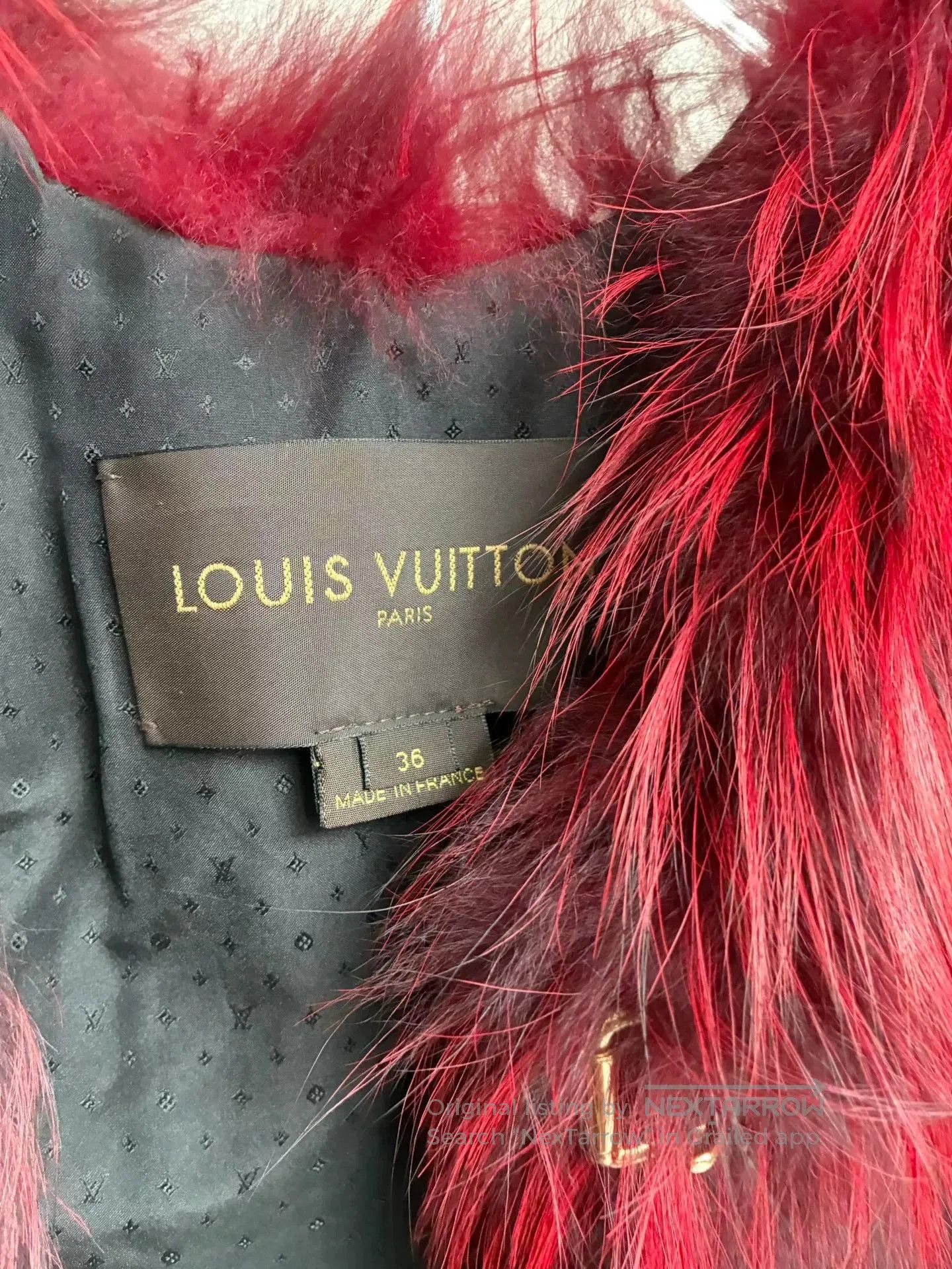 Louis Vuitton Louis Vuitton Fox Fur Vest. Size XS / US 0-2 / IT 36-38 - 3 Thumbnail