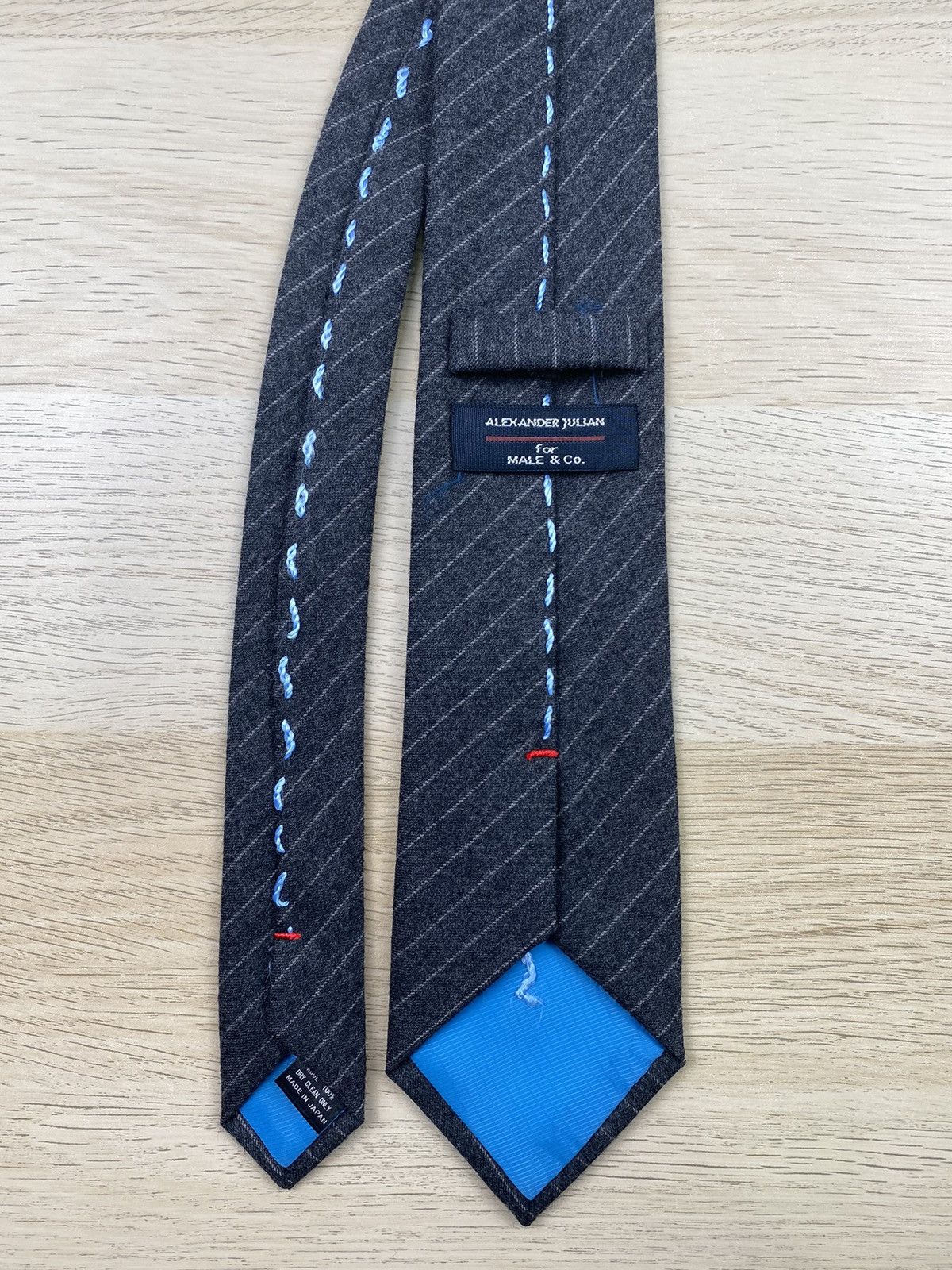 Alexander Julian Alexander Julian Wool Tie T103 Size ONE SIZE - 5 Thumbnail