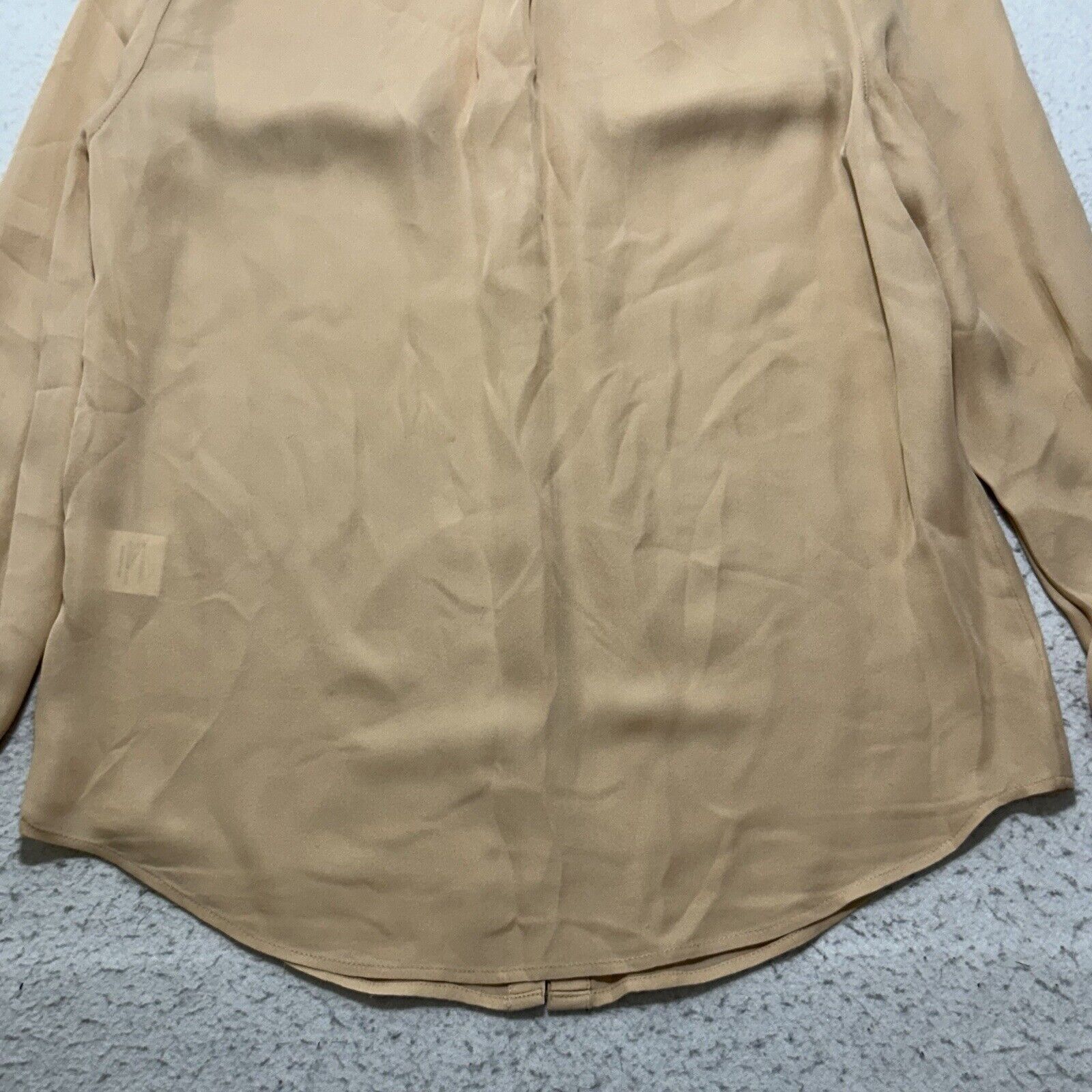 Joie Joie Small Blush Pink Pure Silk Concealed Button Up Blouse Size S / US 4 / IT 40 - 12 Thumbnail