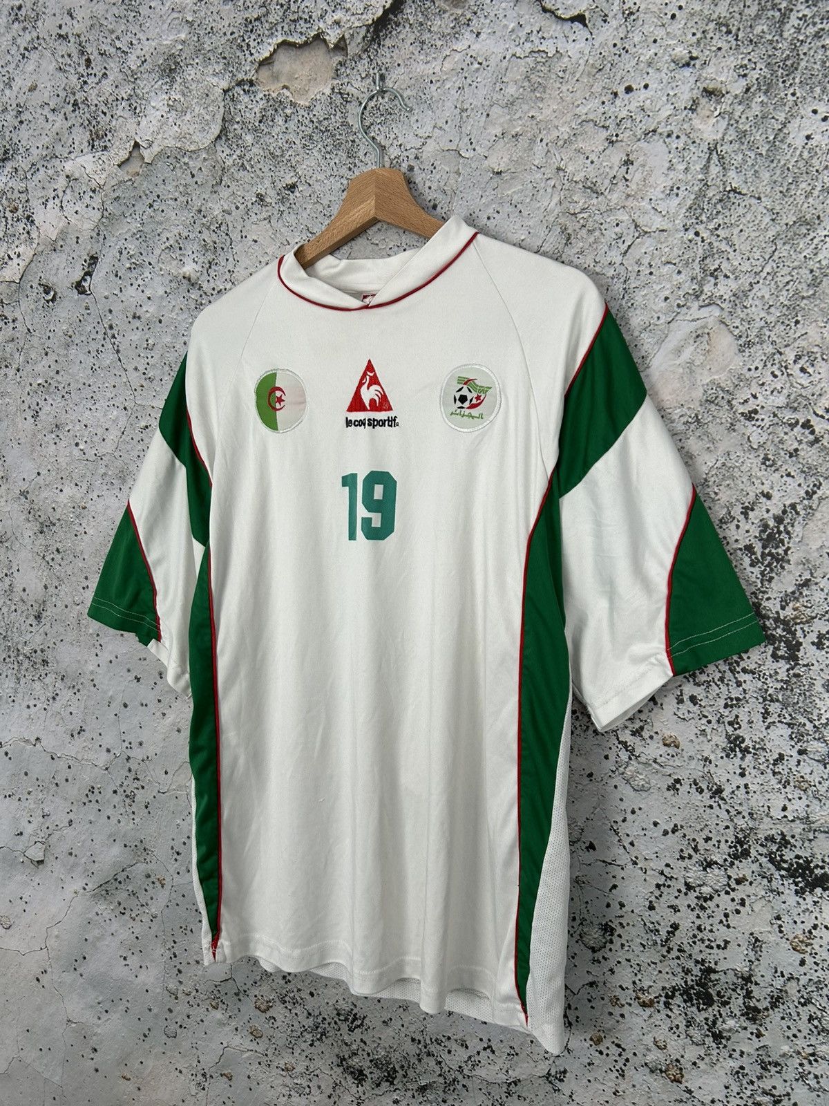 Vintage Vintage Algieria FIFA Soccer Jersey Rare Football 90s Sport Size US L / EU 52-54 / 3 - 3 Thumbnail