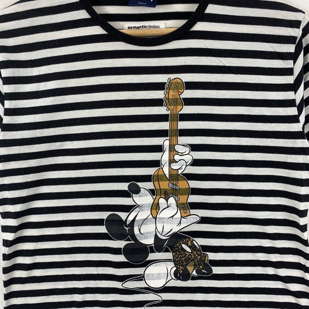 semanticdesign SEMANTIC DESIGN x DISNEY Mickey Mouse Stripes JapaneseTshirt Size US M / EU 48-50 / 2 - 4 Thumbnail