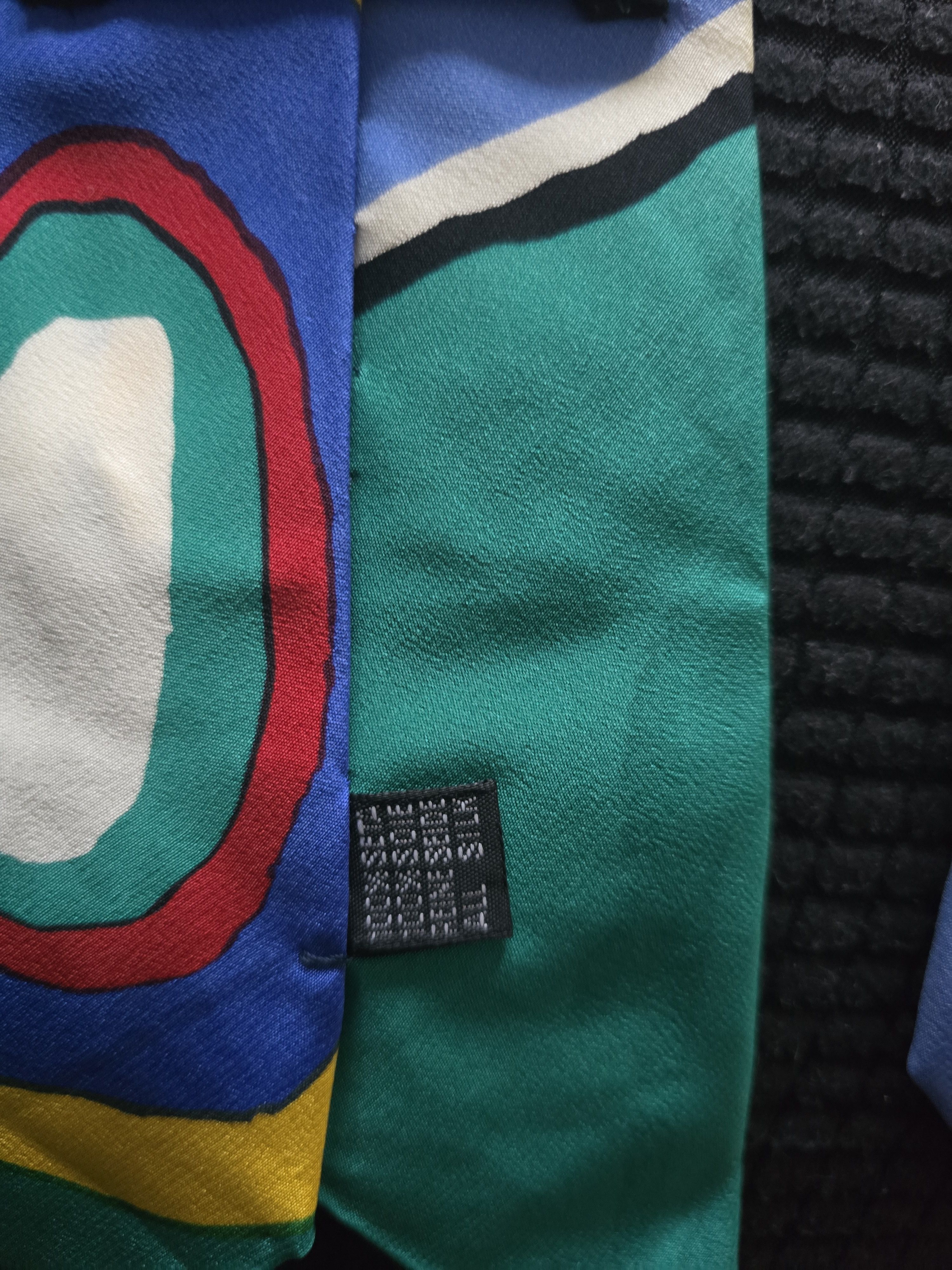 Other Rare 90s Audi Quattro Silk Tie Michel Poort Made in Como Size ONE SIZE - 4 Thumbnail