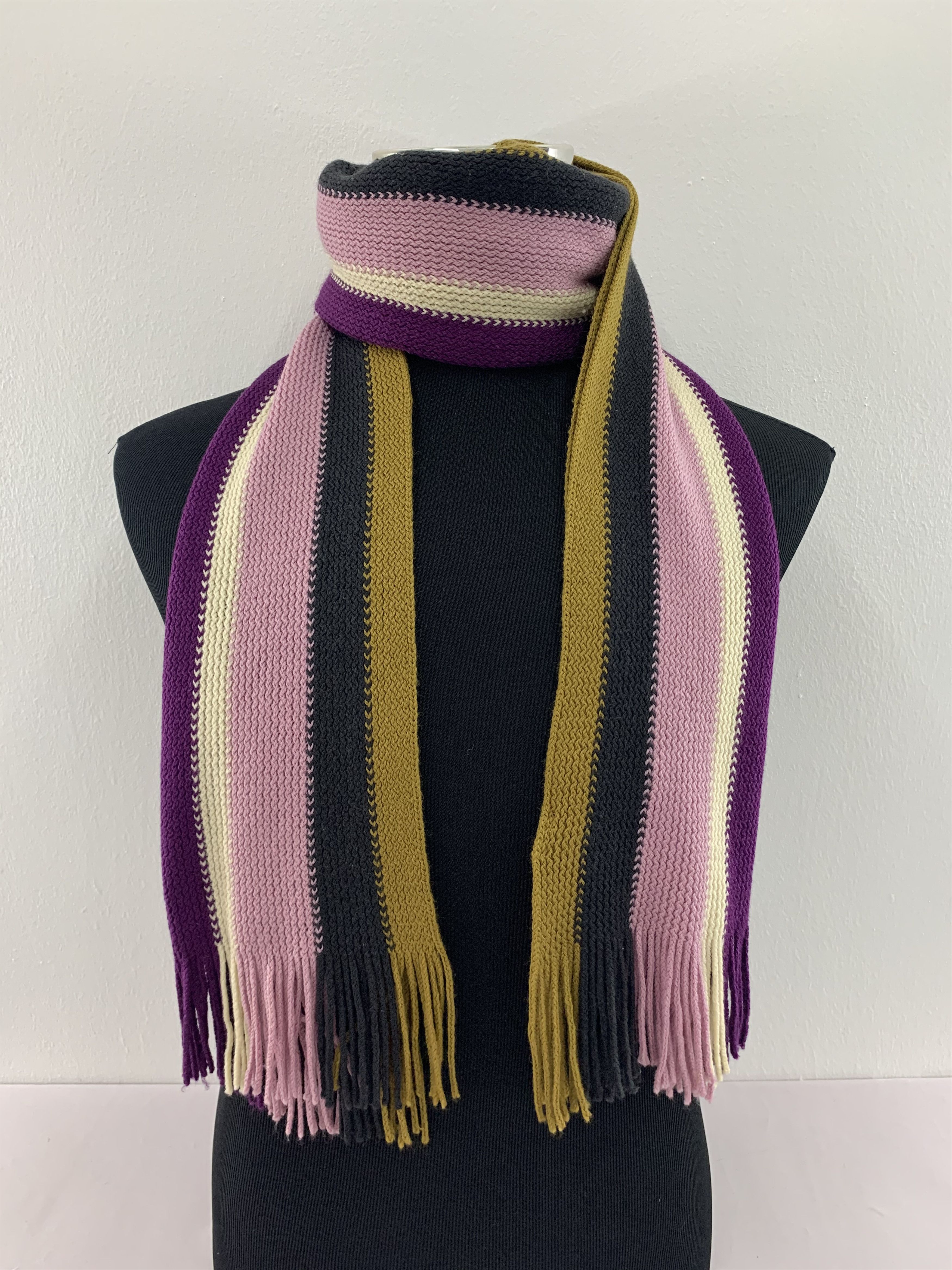 Ermenegildo Zegna Zegna Scarf Wool Muffler Neck Wrap BL4370 Size ONE SIZE - 1 Thumbnail