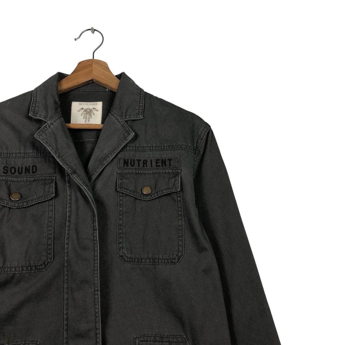Japanese Brand 📌Vintage Biker Jacket Sky Bomber Bondage Design Parachute Size US M / EU 48-50 / 2 - 8 Thumbnail