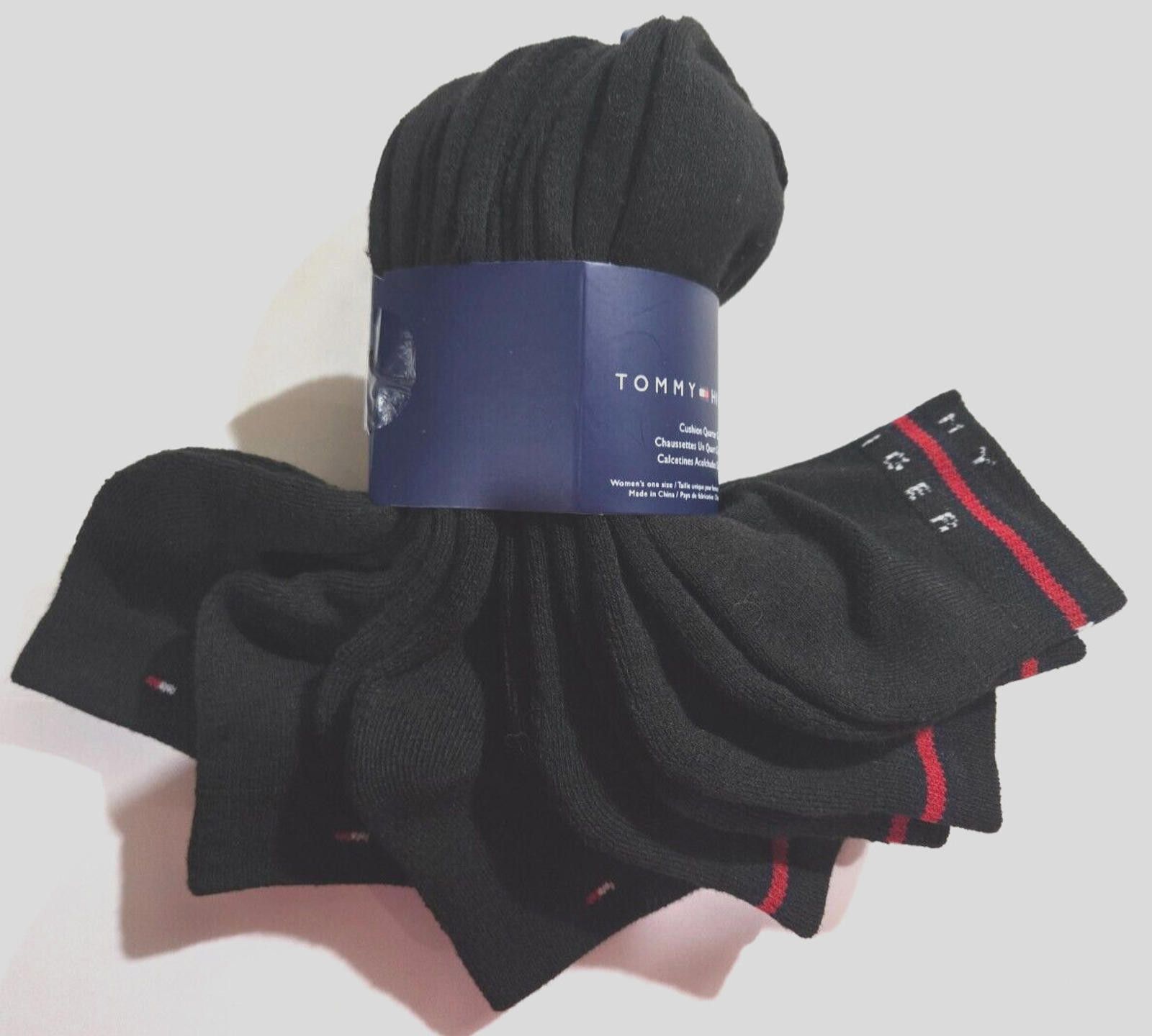 Tommy Hilfiger Womens Tommy Hilfiger Cushion Quarter Cut Socks 6 pack NWT Size ONE SIZE - 1 Thumbnail