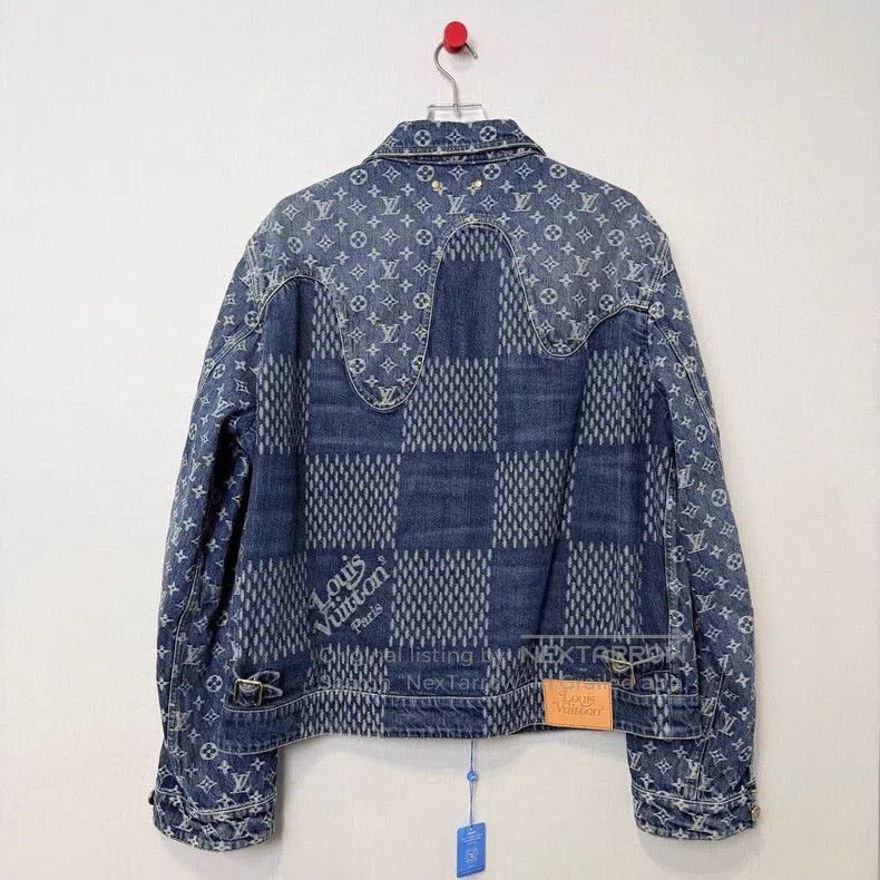 Louis Vuitton Louis Vuitton Classic presbyopic stitching denim jacket Size US M / EU 48-50 / 2 - 2 Thumbnail