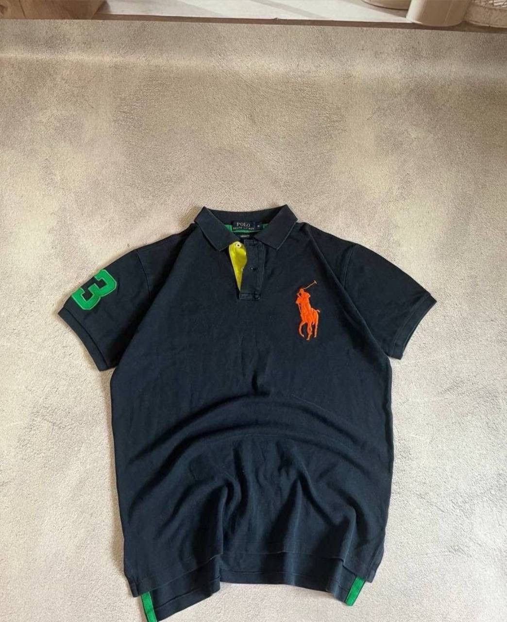 Polo Ralph Lauren × Vintage Polo Ralph Lauren vintage rugby polo jersey Size US M / EU 48-50 / 2 - 1 Thumbnail