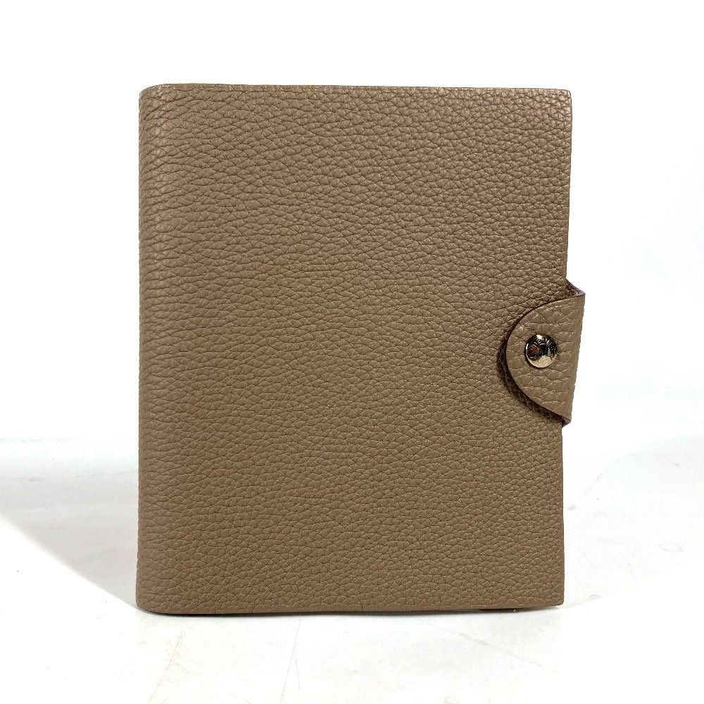 Hermes Hermes Notebook Cover Ulysse Pm Stationery Notepad Trillon Clemence Unisex Ethupe Gray Size ONE SIZE - 1 Thumbnail