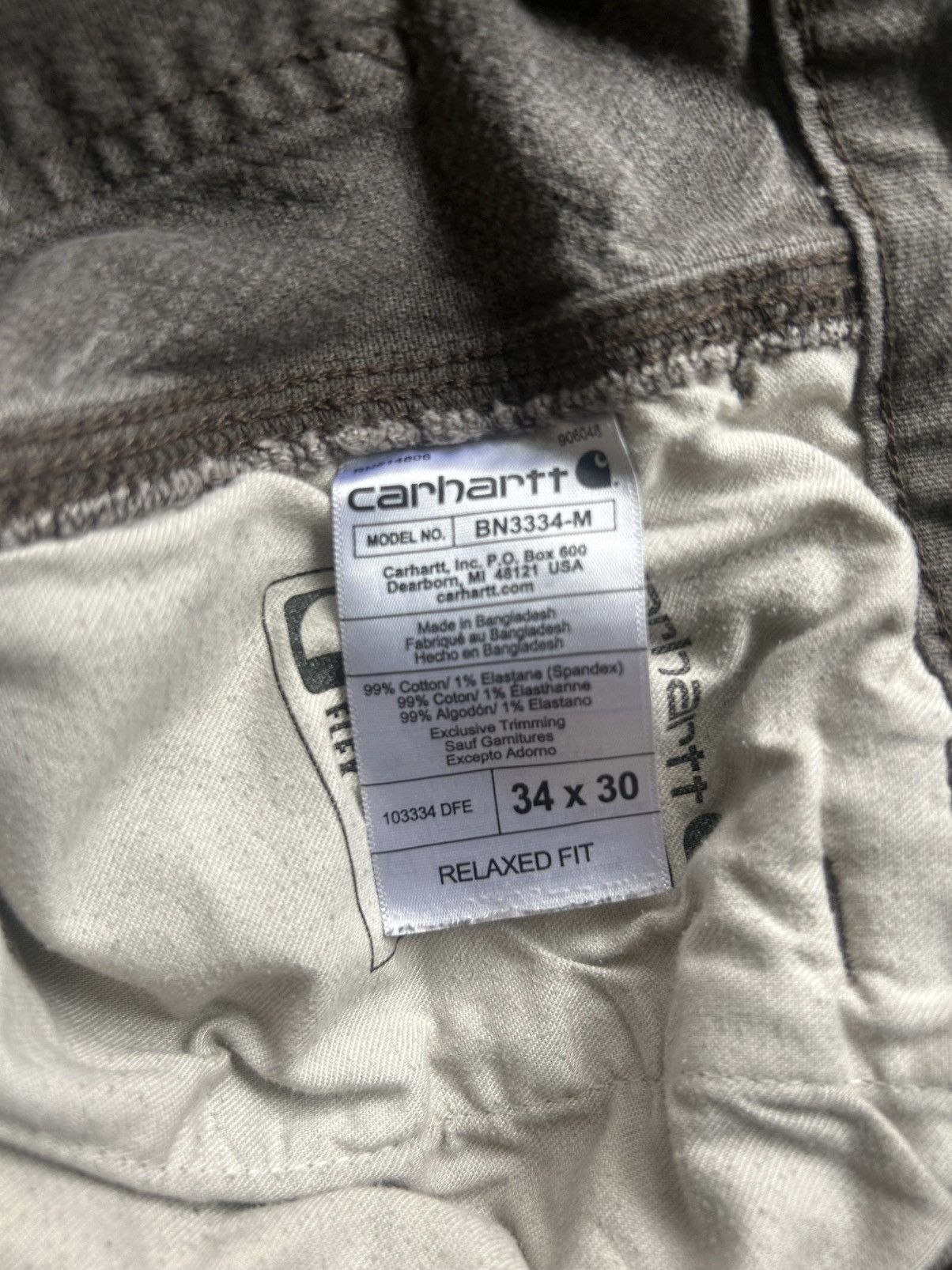Carhartt Carhartt Double-Front, double knee Pants Size US 34 / EU 50 - 5 Thumbnail